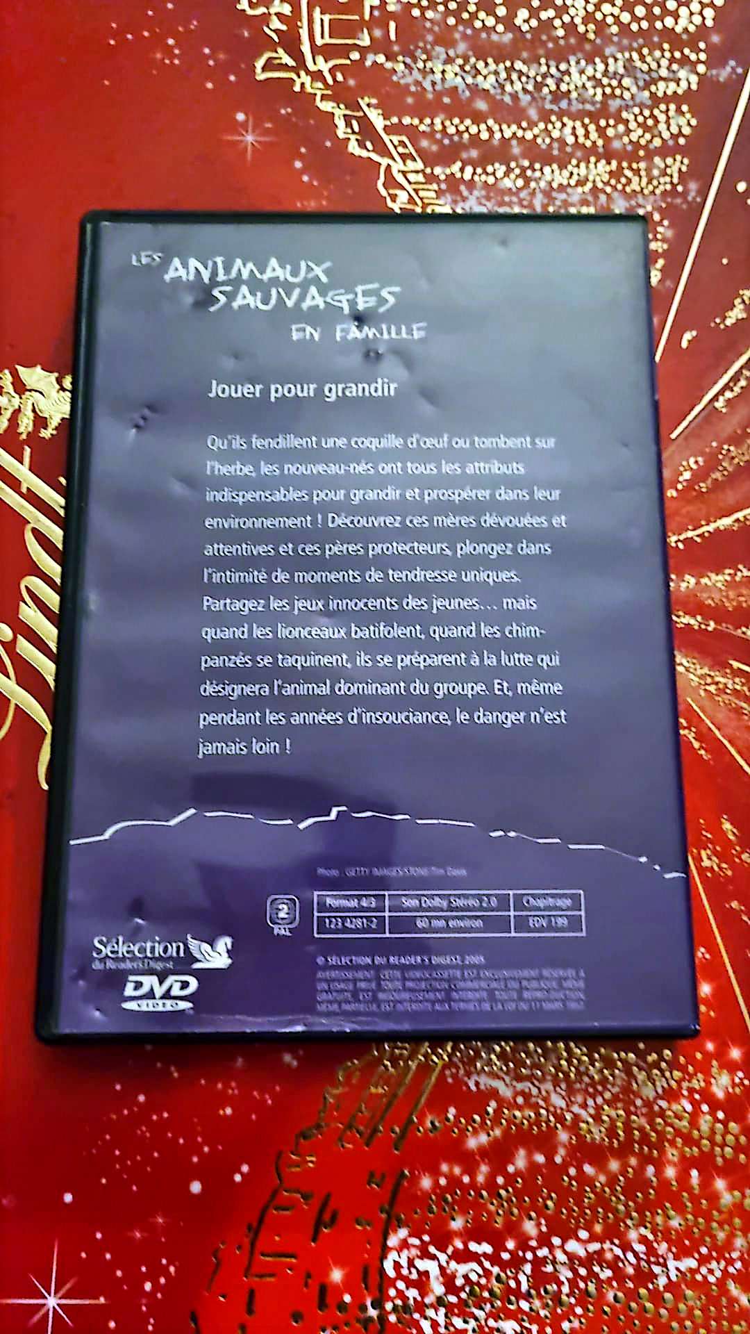 DVD Les animaux sauvages en famille