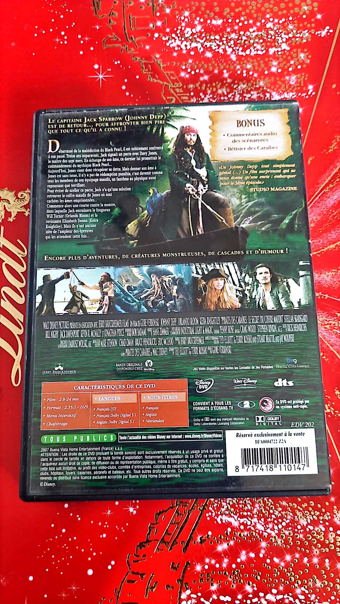 DVD pirates des caraïbes le secret du coffre maudit film complet en francais