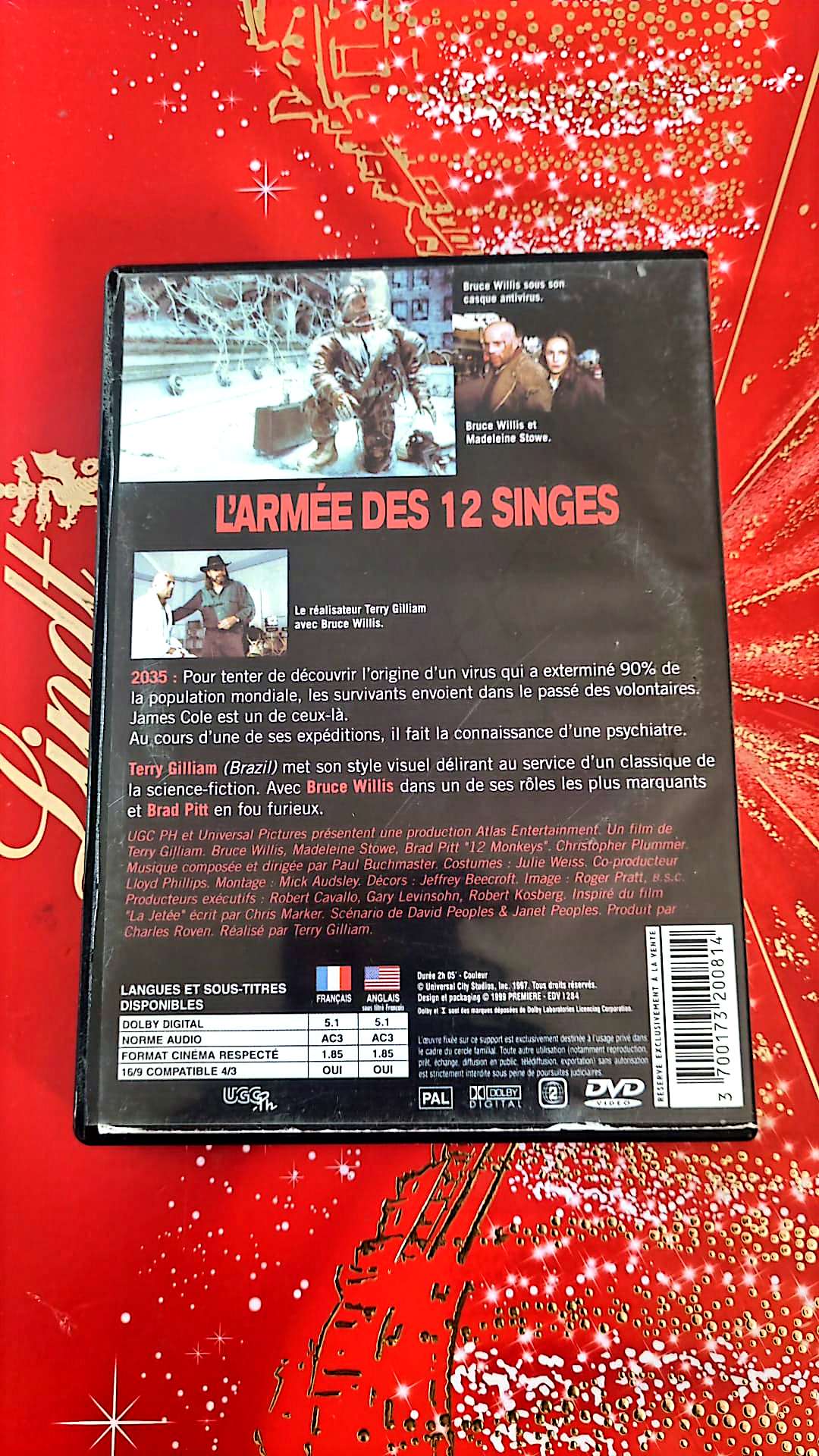 Dvd L'armée Des 12 Singes