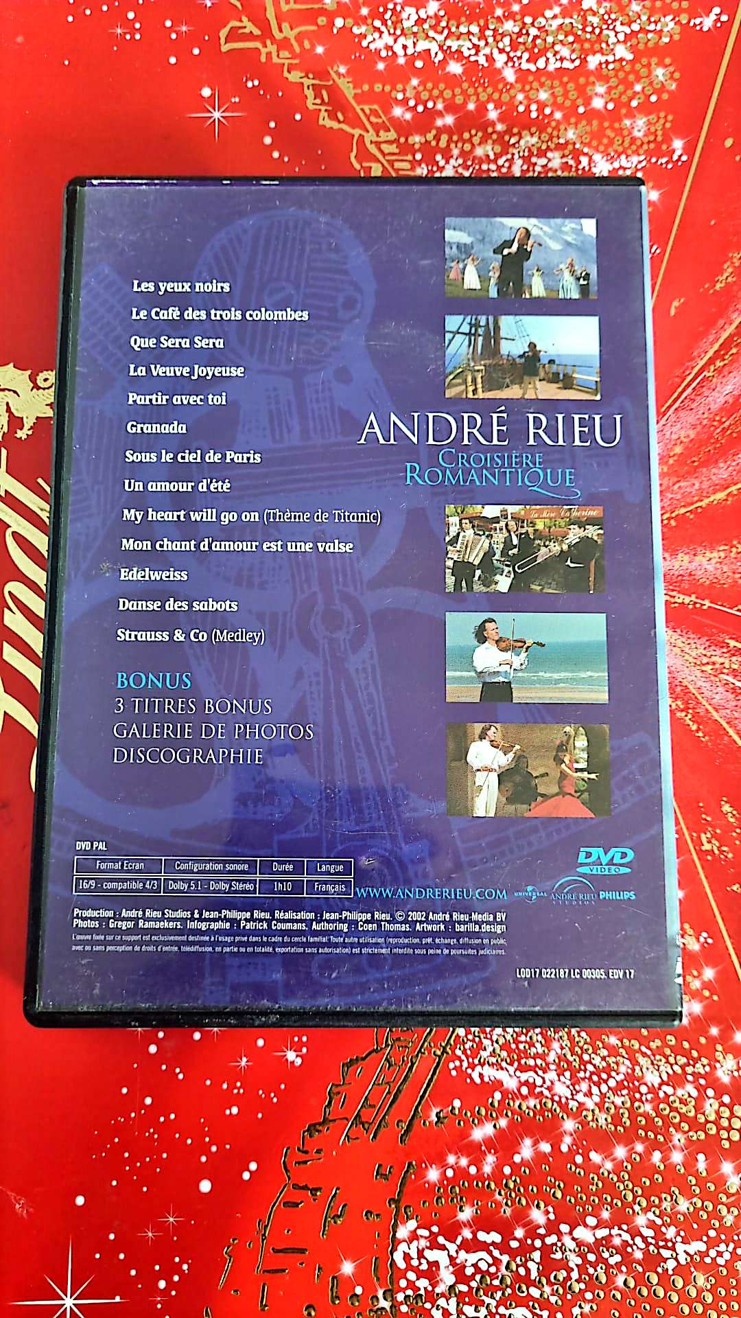 Dvd Andre Rieu Croisiere Romantique