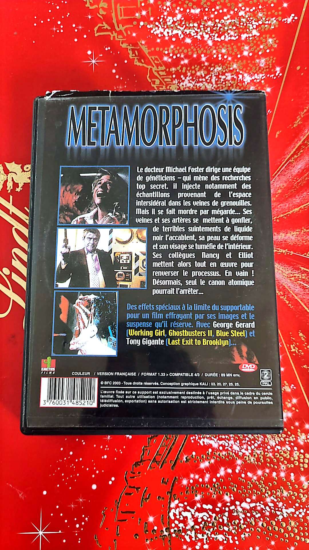 Dvd Metamorphosis Film