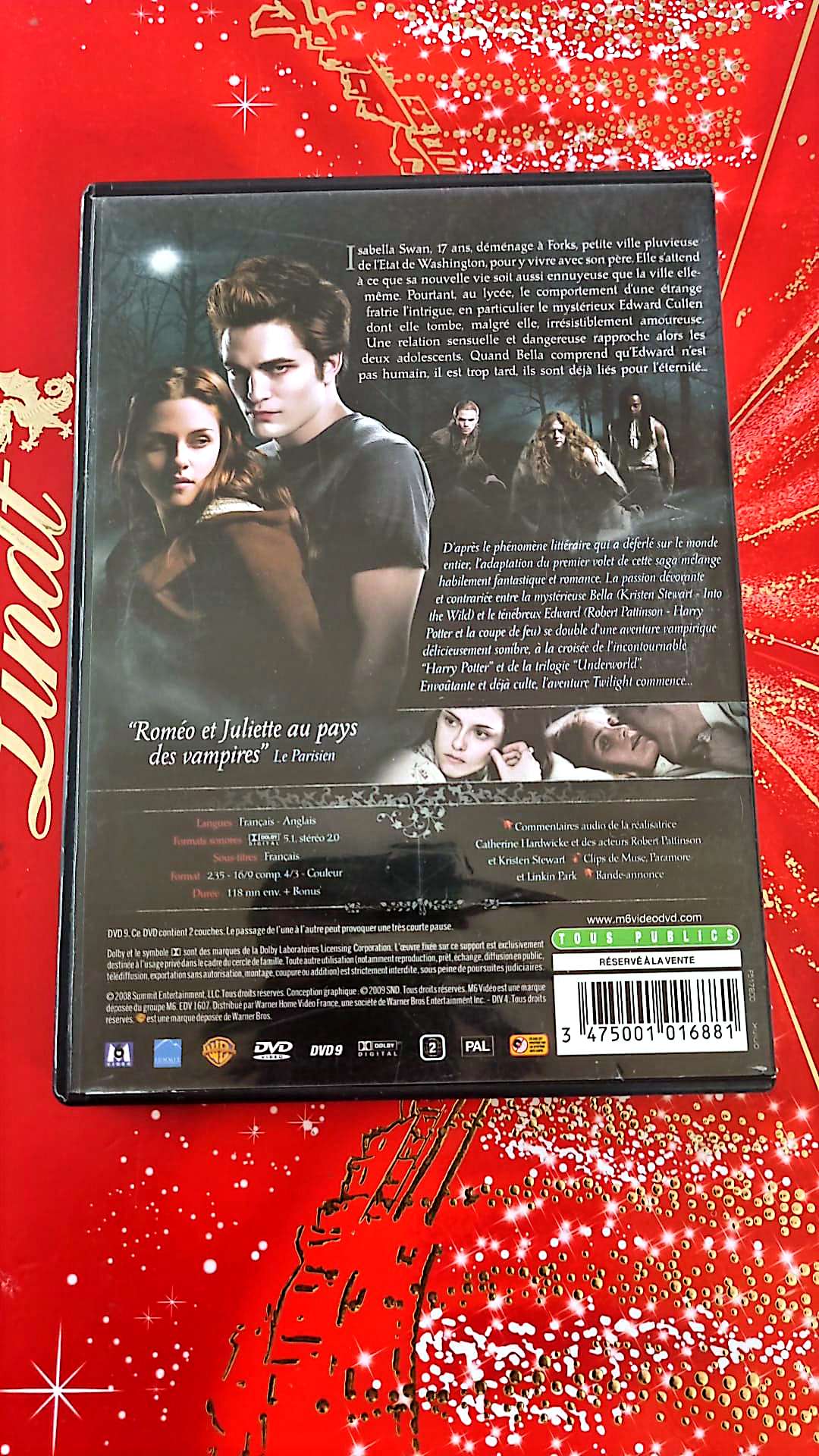 DVD twilight chapitre 1 fascination film complet en français