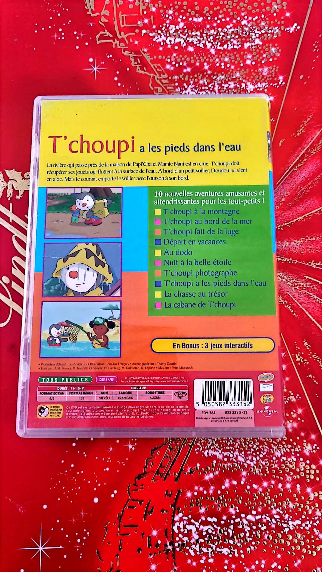 Dvd Tsoupi A Les Pieds Dans L'eau