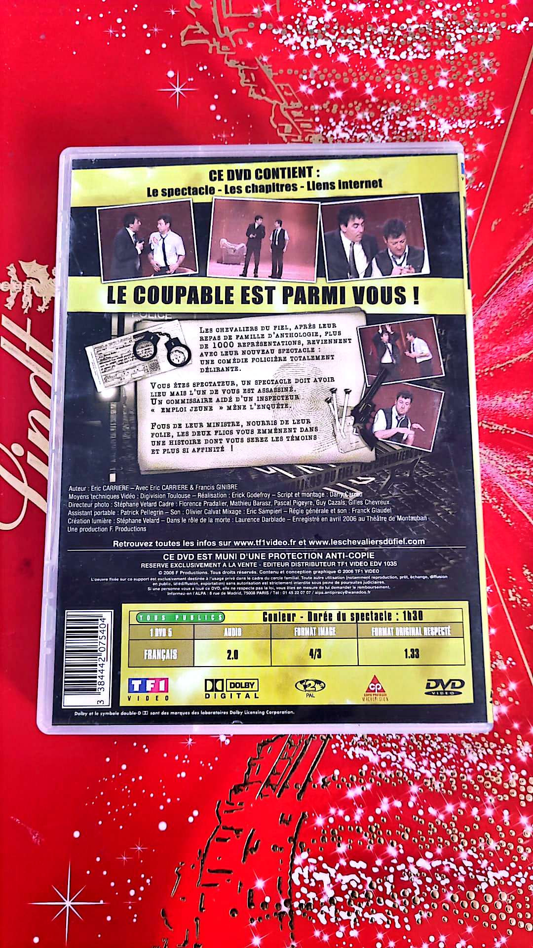 DVD les chevaliers du fiel l'assassin est dans la salle