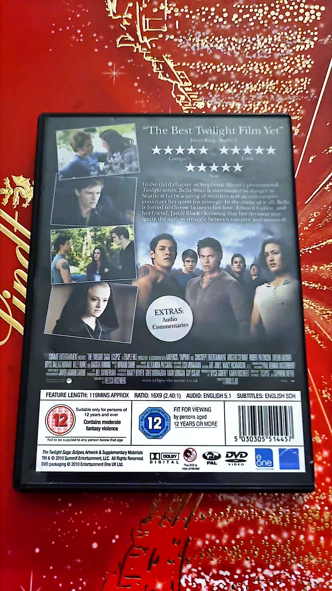 DVD the twilight saga new moon