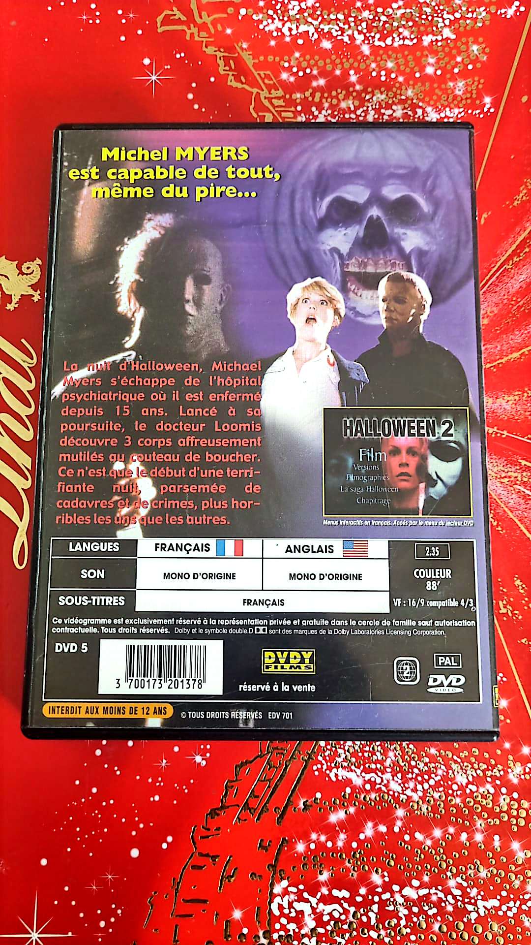 DVD Halloween 2 La nuit la plus terrifiante