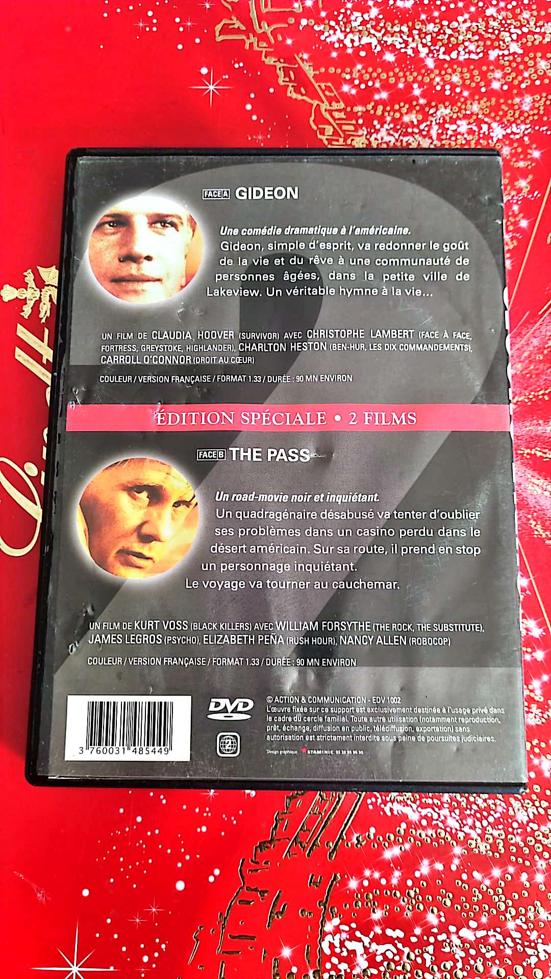 DVD Double Succès – Gideon / The Pass (Édition Spéciale 2 Films)