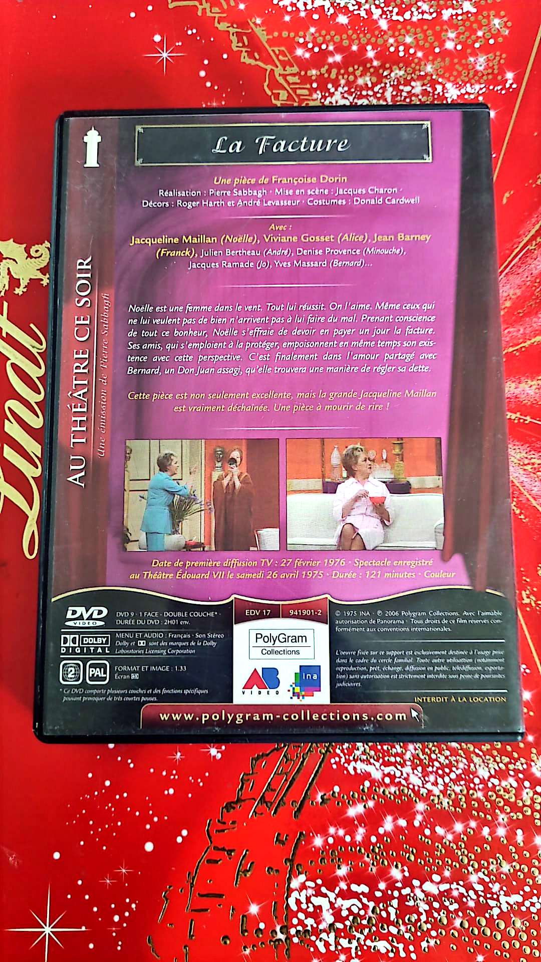 Dvd Au Théâtre Ce Soir La Facture