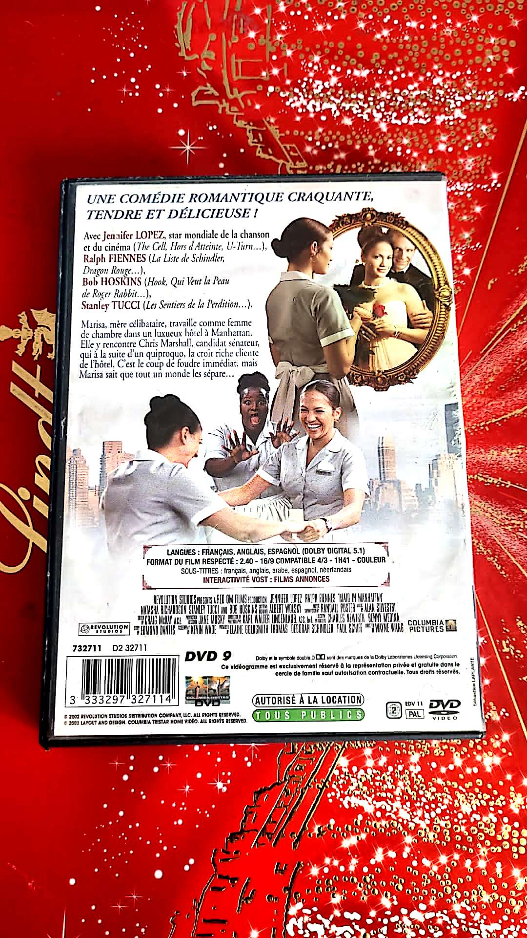 dvd jennifer lopez coup de foudre a manhattan