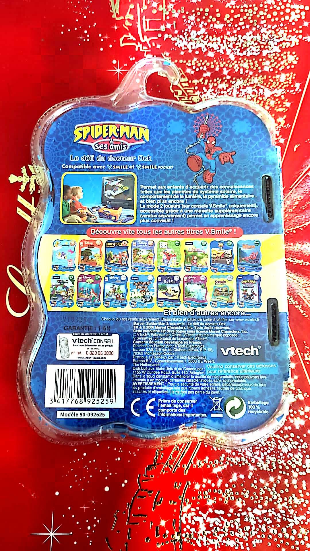 Cartouche V.Smile – Spider-Man et ses Amis : Le Défi du Docteur Ock