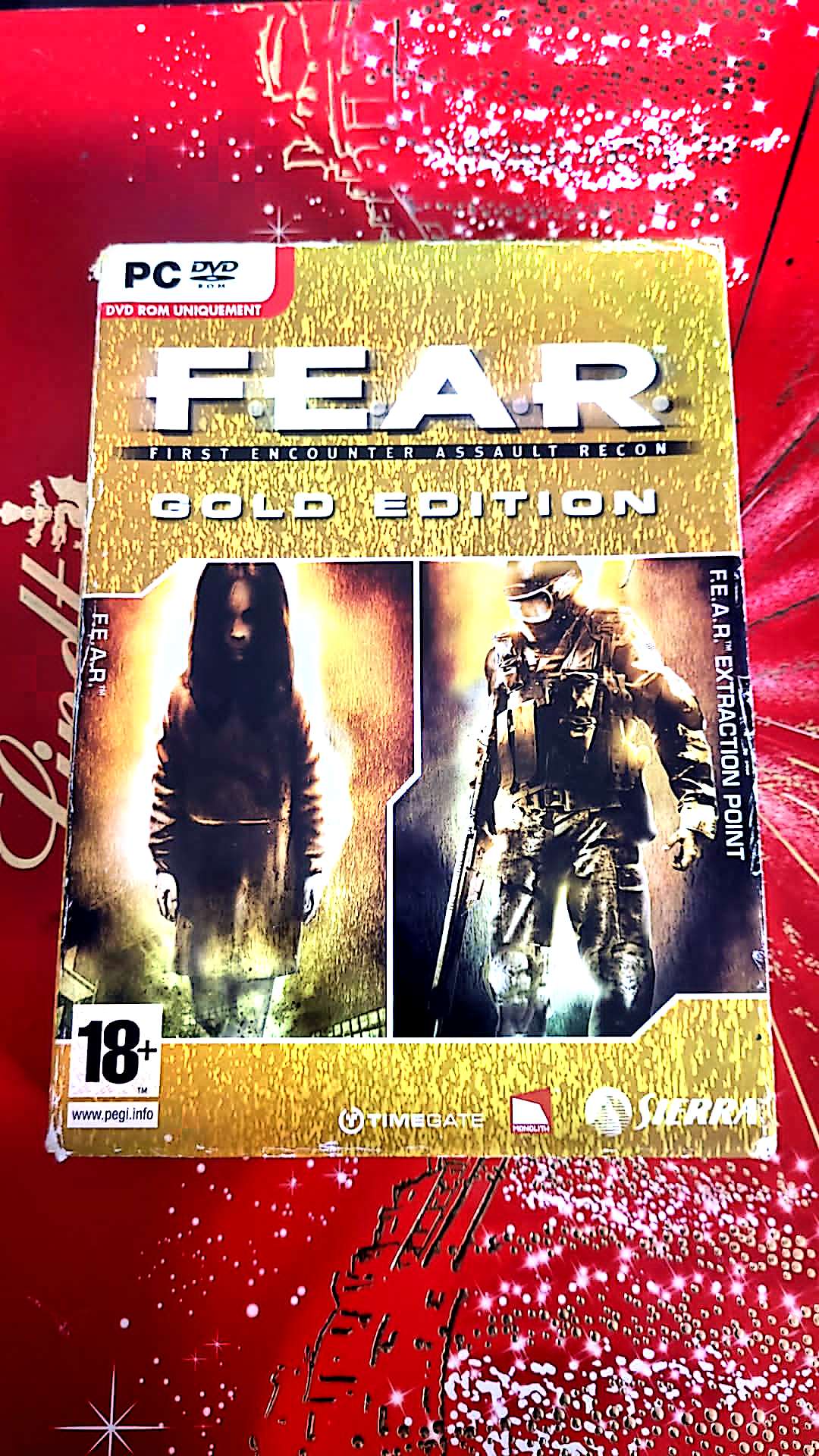 jeu pc fear gold edition