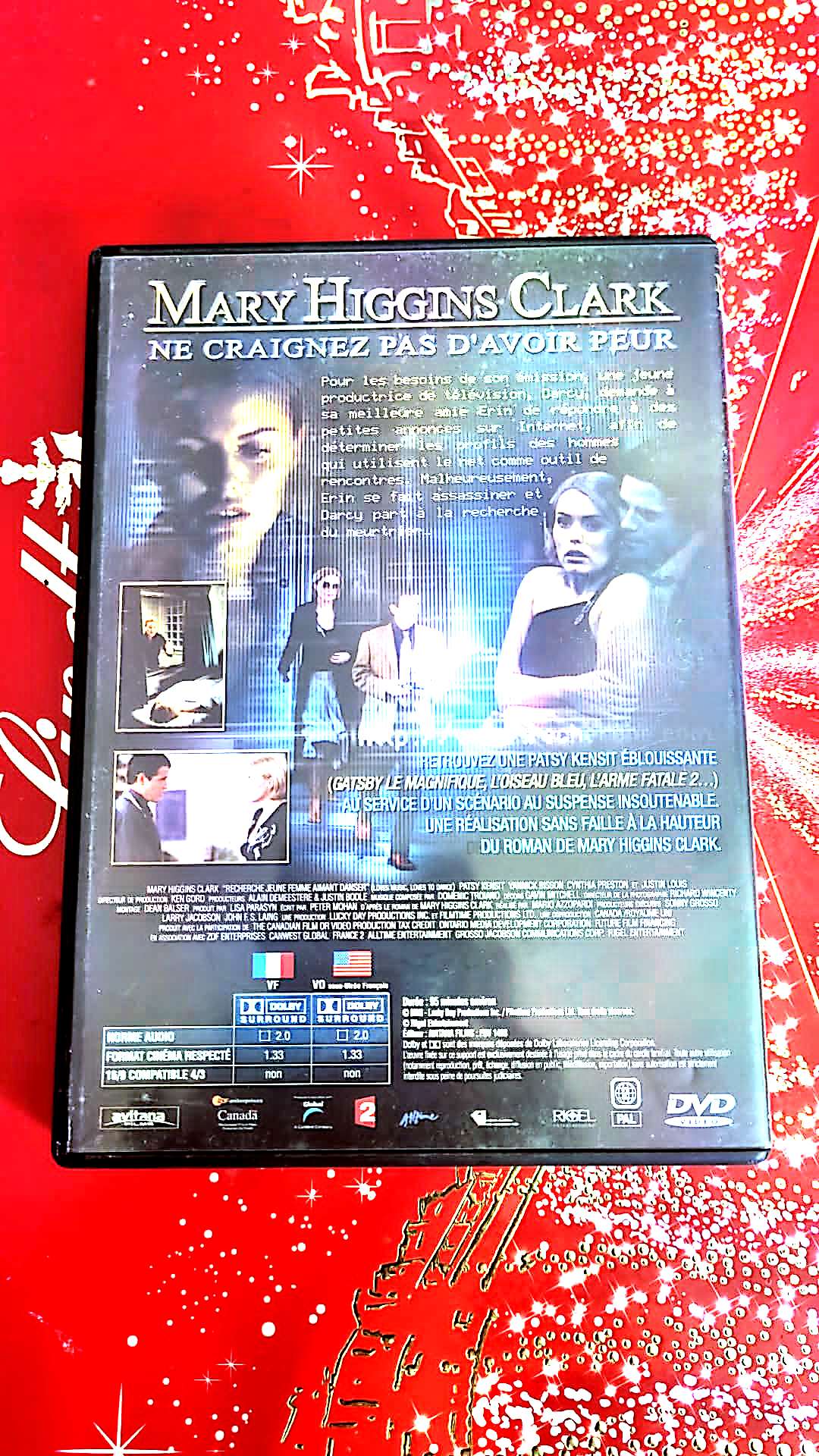 dvd marry higgins clark recherche jeune femme aimant danser