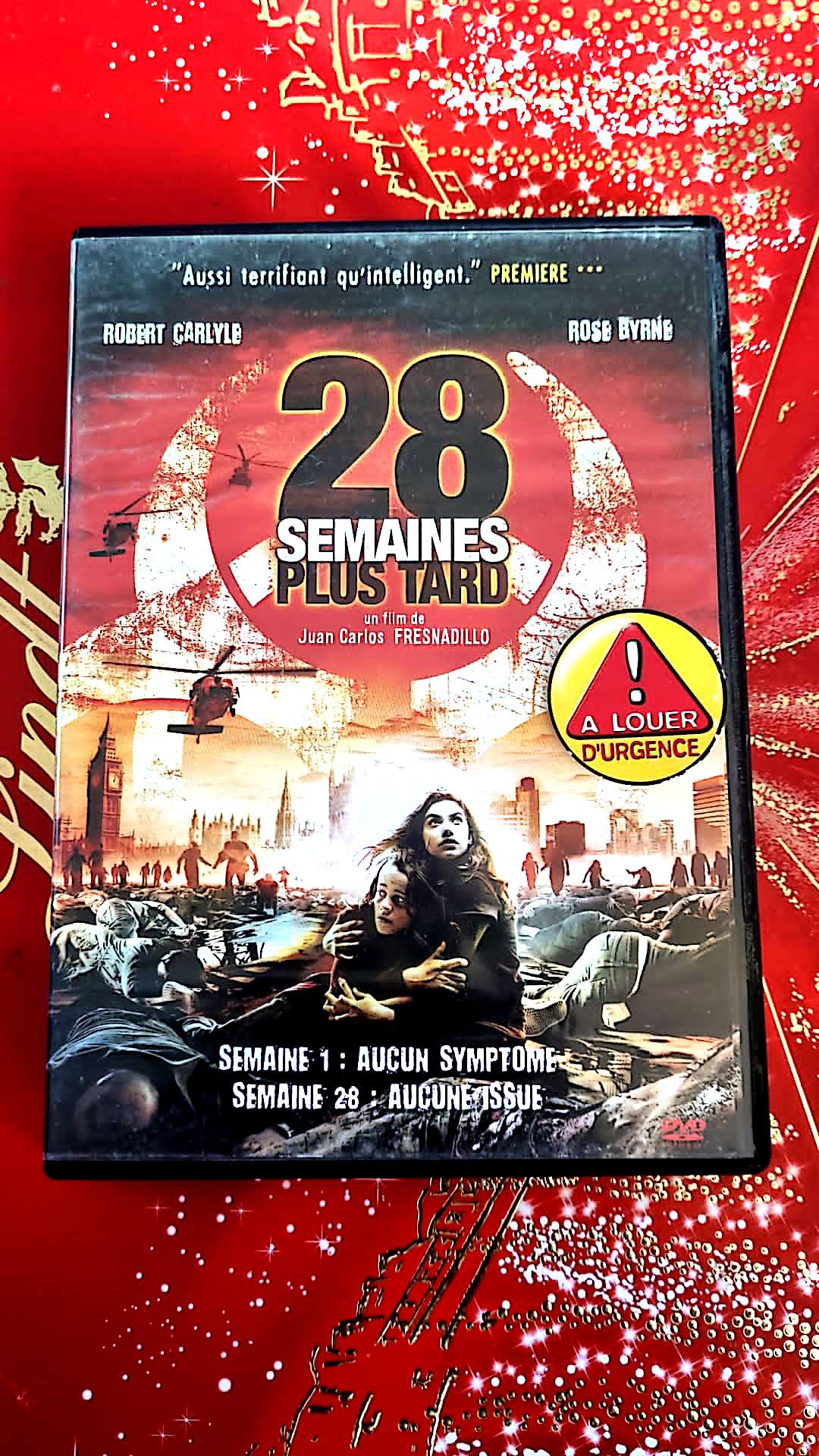 dvd robert carlyle 28 semaines plus tard