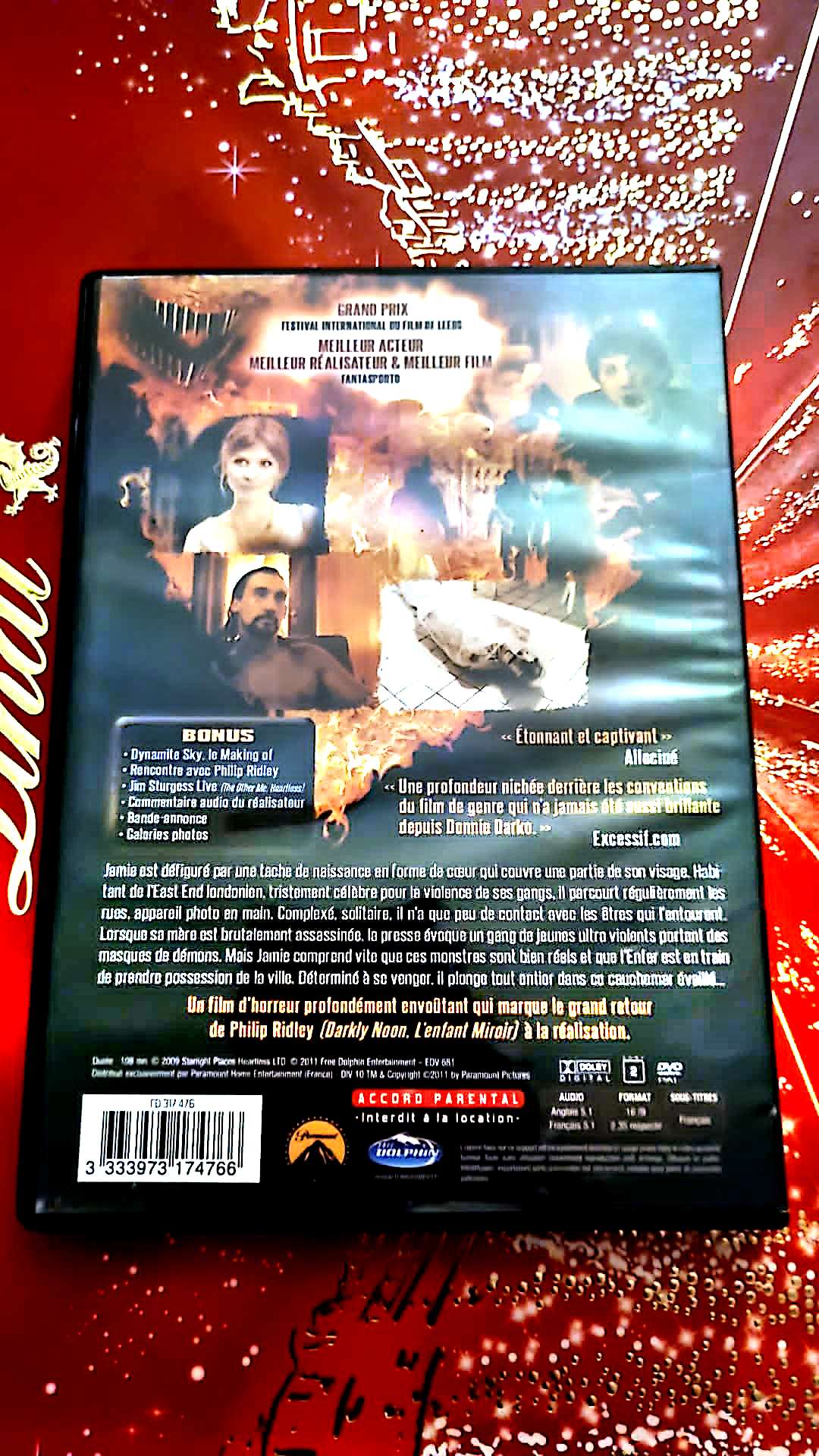 dvd heartless a coeur perdu vers l'enfer