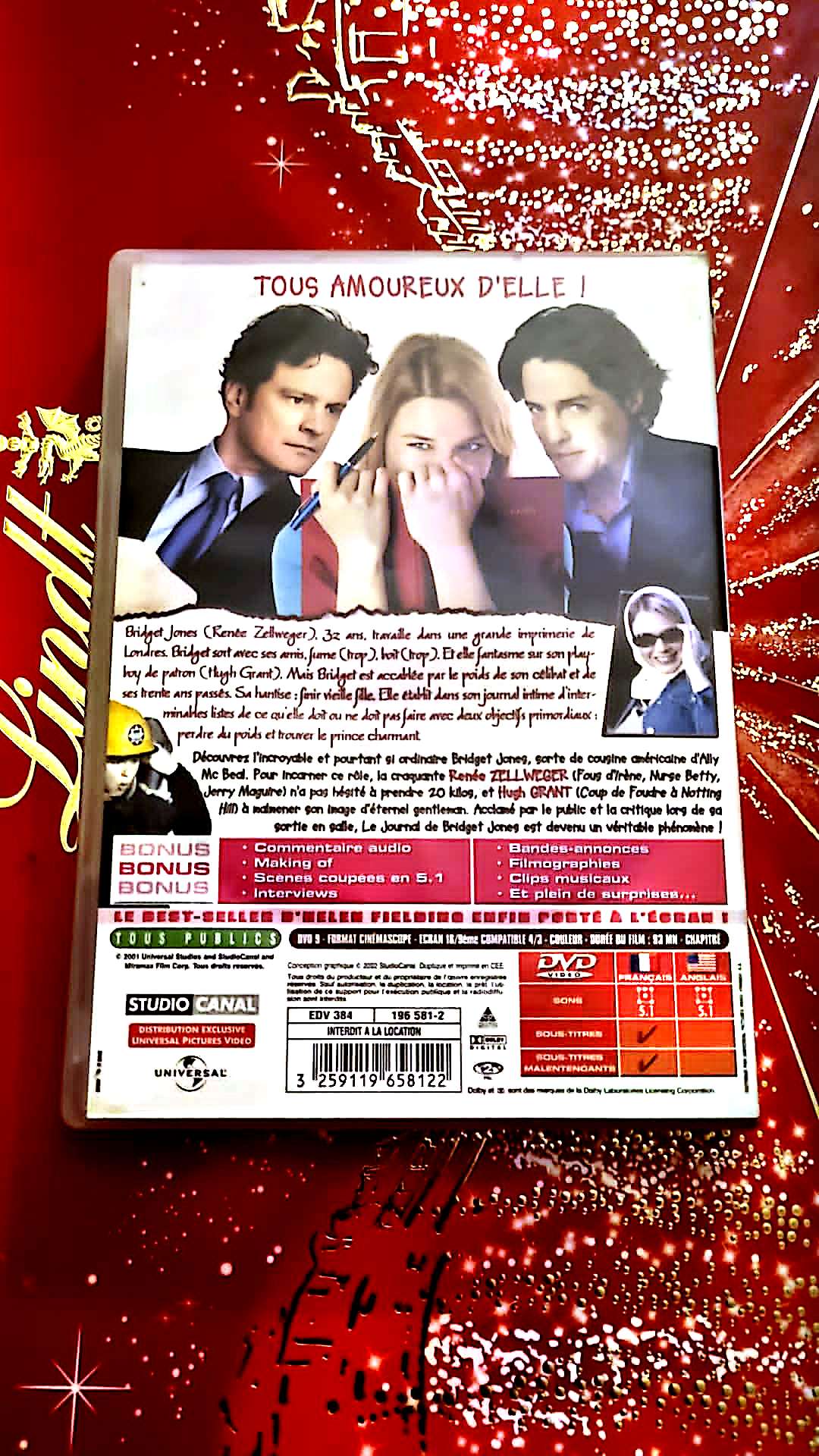 dvd le journal de bridget jones
