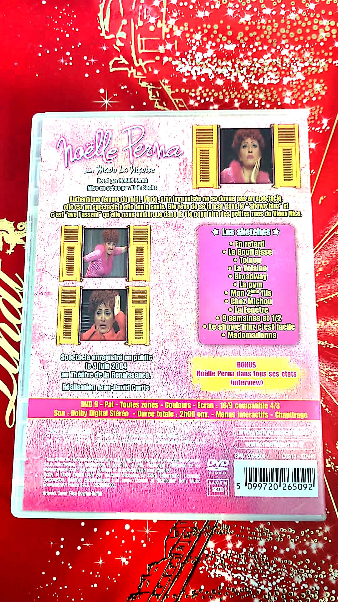 dvd noelle perna dans mado la niçoise