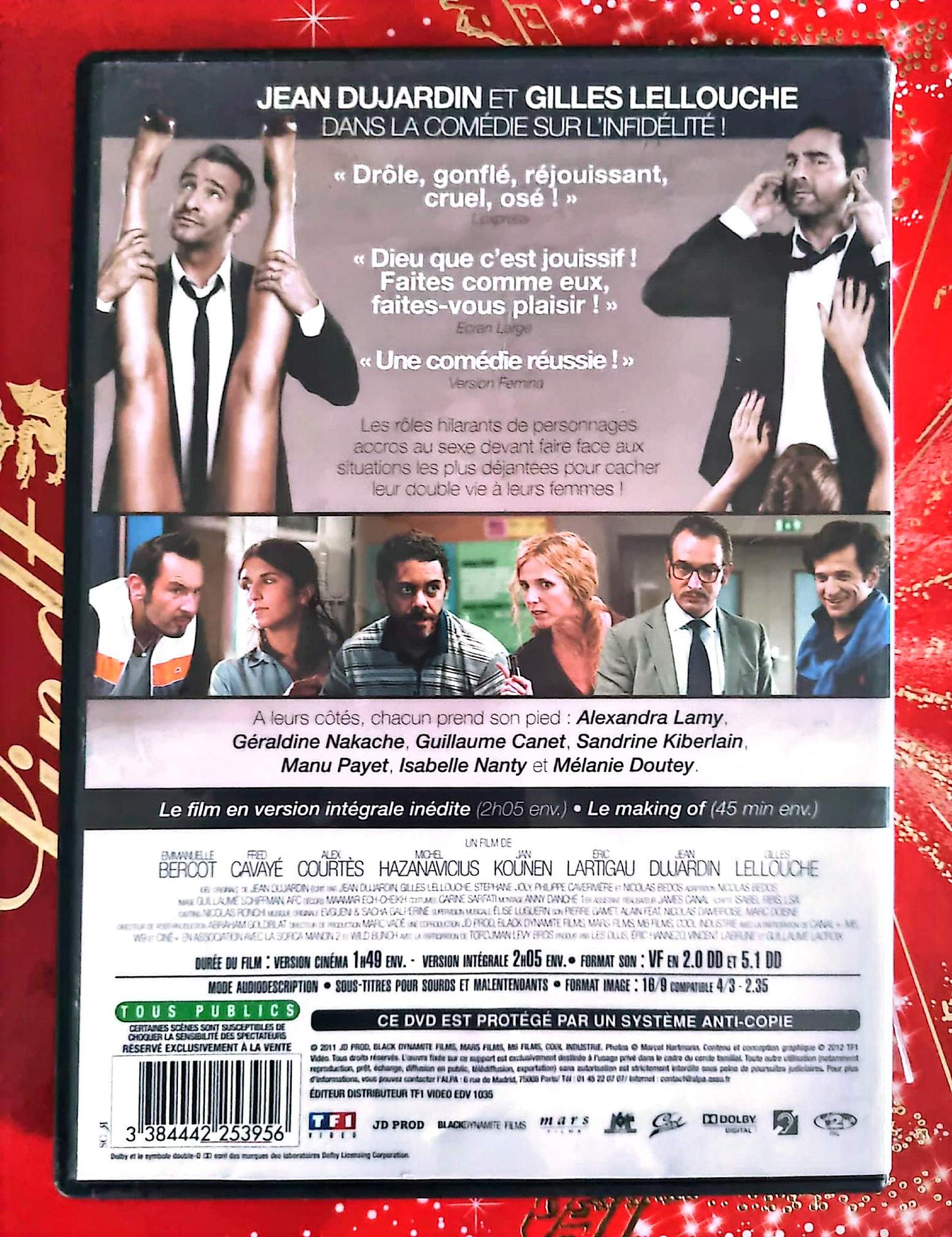 Les Infidèles – DVD – Version Intégrale – Comédie Française – Jean Dujardin – Occasion