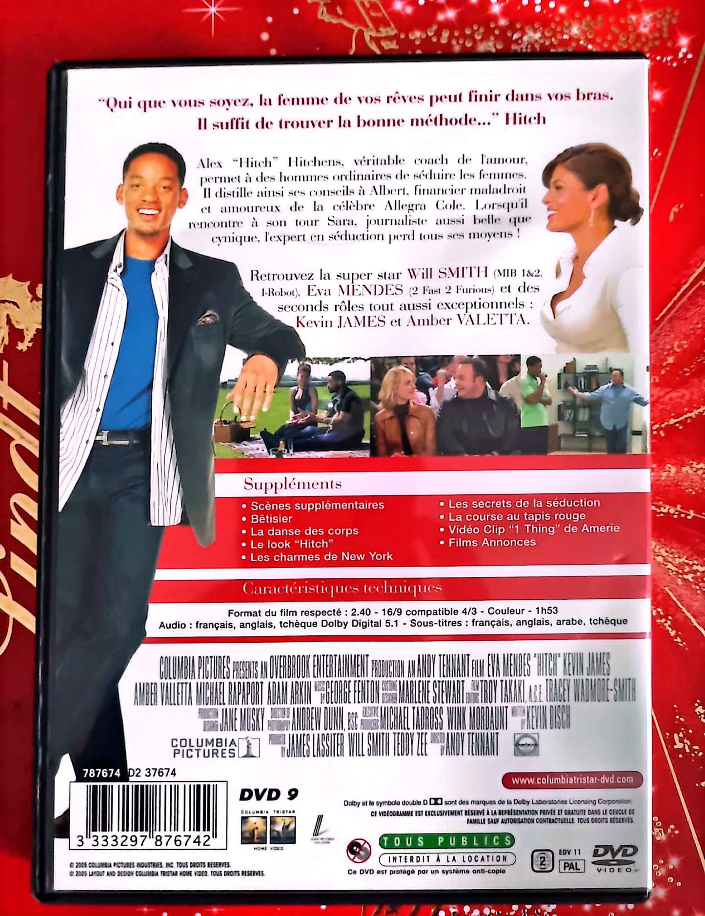 Hitch – Expert en Séduction – DVD – Comédie Romantique – Will Smith – Occasion