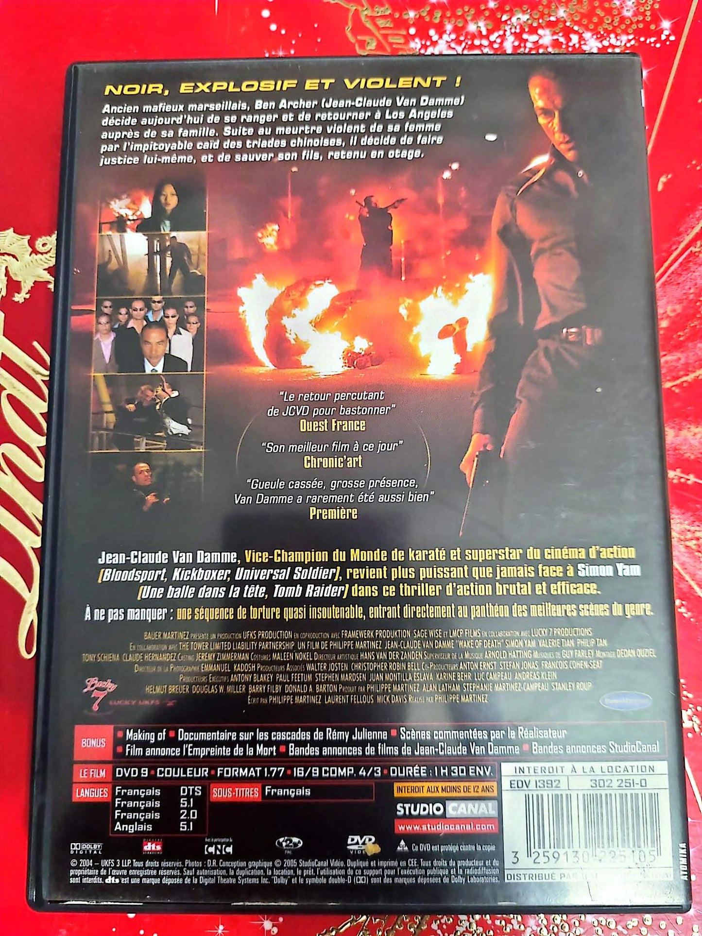 L’Empreinte de la Mort – DVD – Édition Prestige – Jean-Claude Van Damme – Film Action