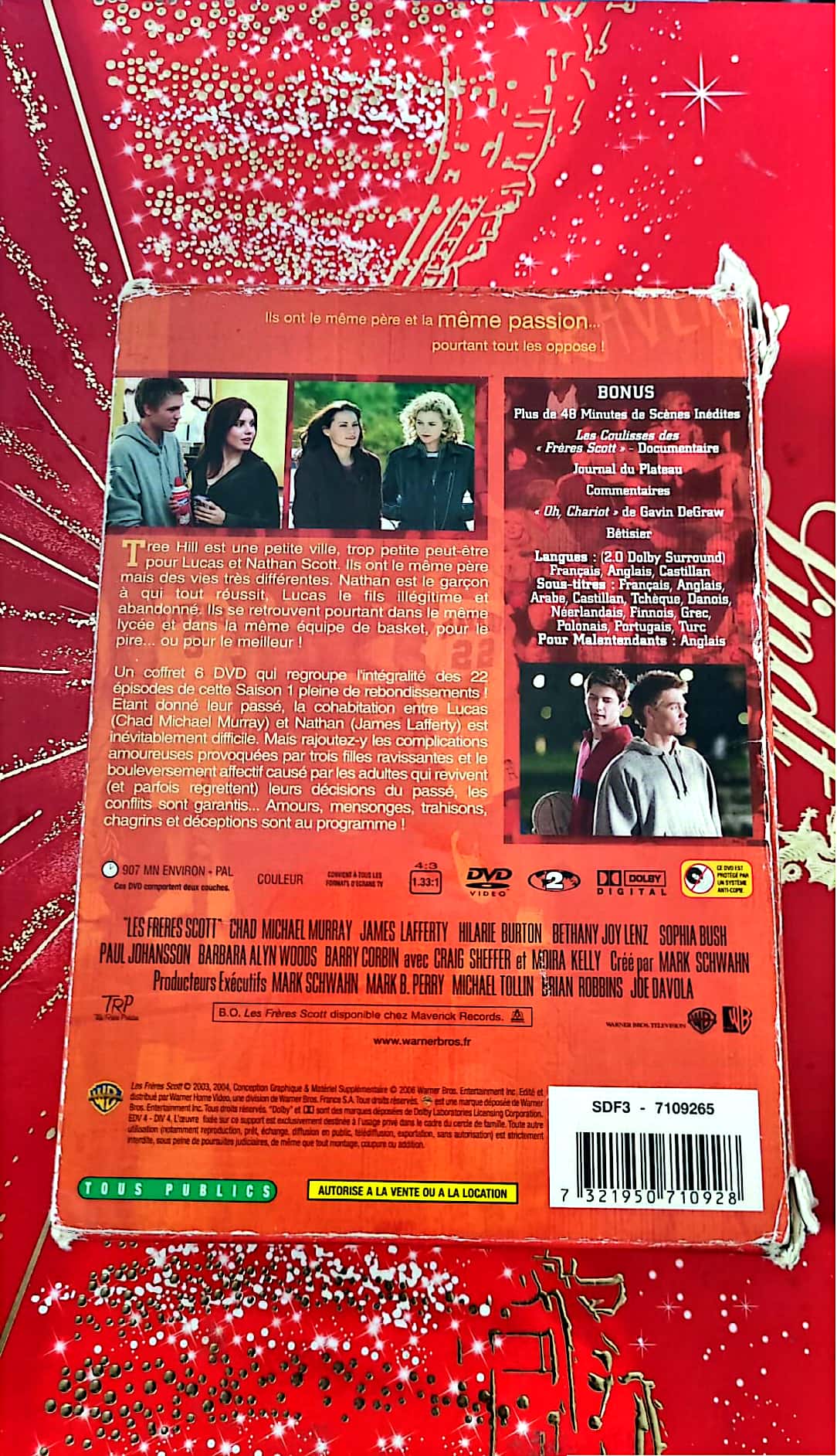 DVD les frères Scott