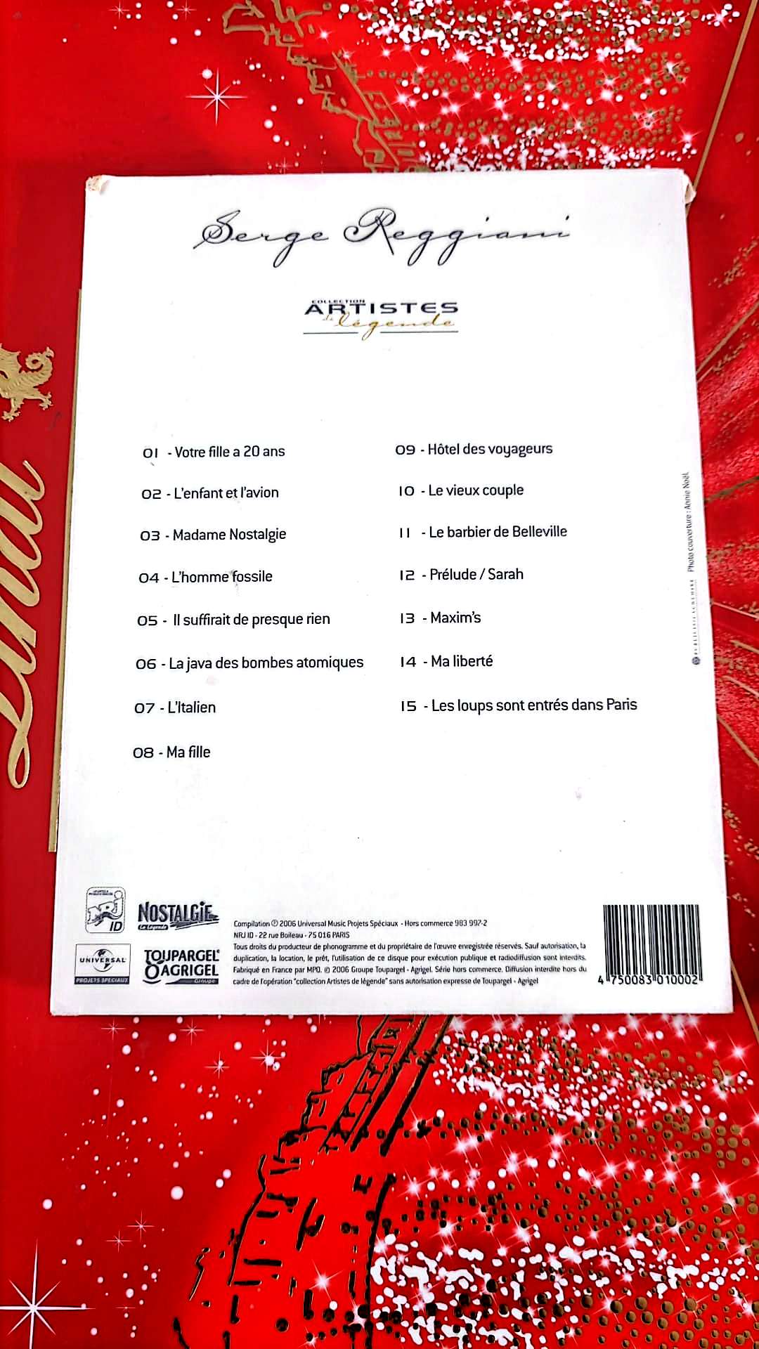 DVD : serge reggiani artiste legende