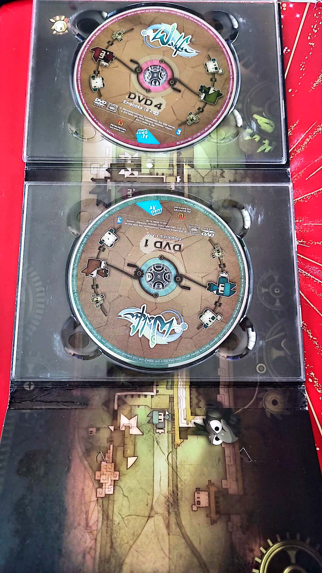 DVD : Wakfu – Coffret DVD 1 & 4 (Épisodes 1 à 23) – Série animée française – Audio – Édition Ankama