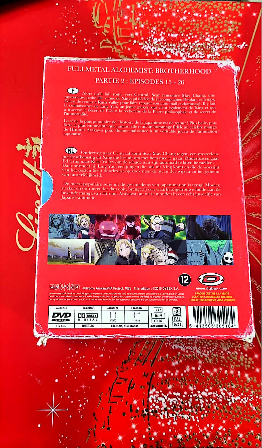 DVD Fullmetal Alchemist Brotherhood partie 2 épisodes 15 à 26