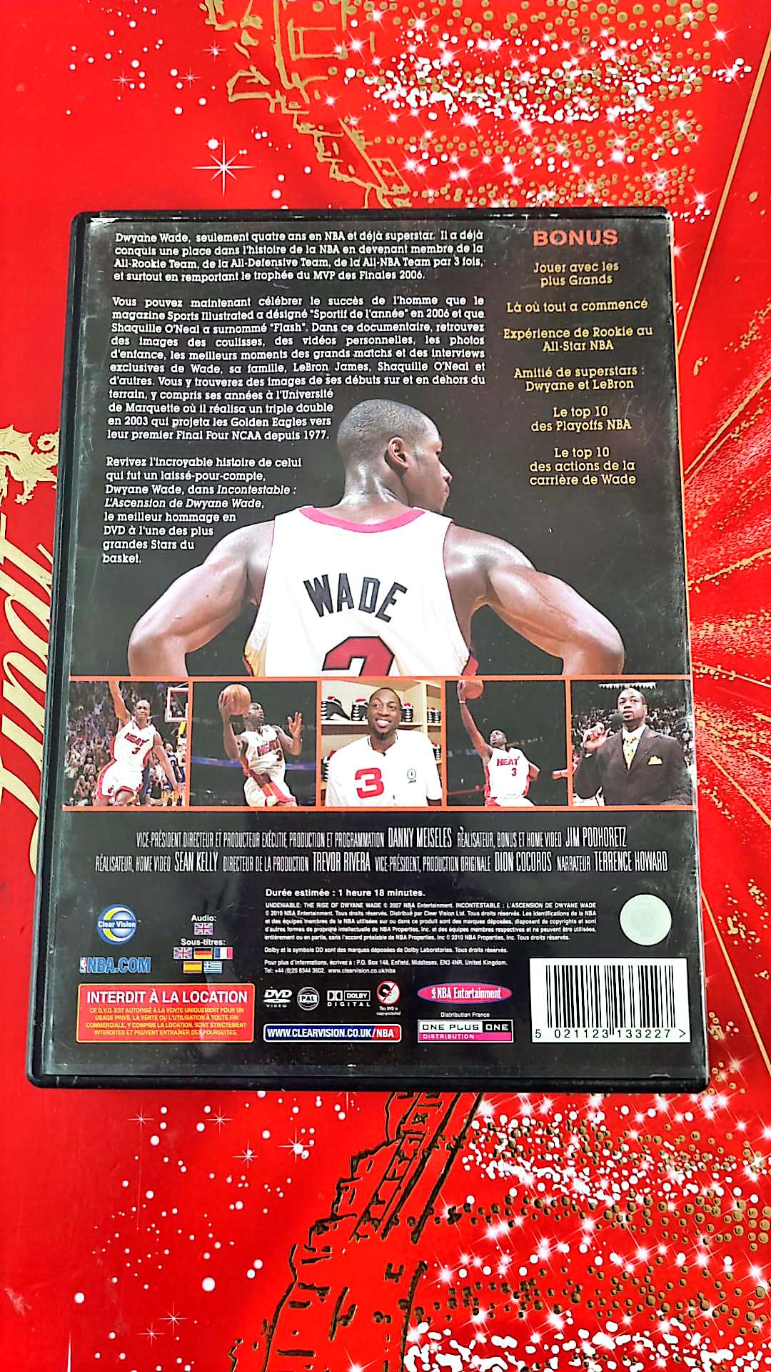 DVD : incontestable l'ascension de dwayne wade
