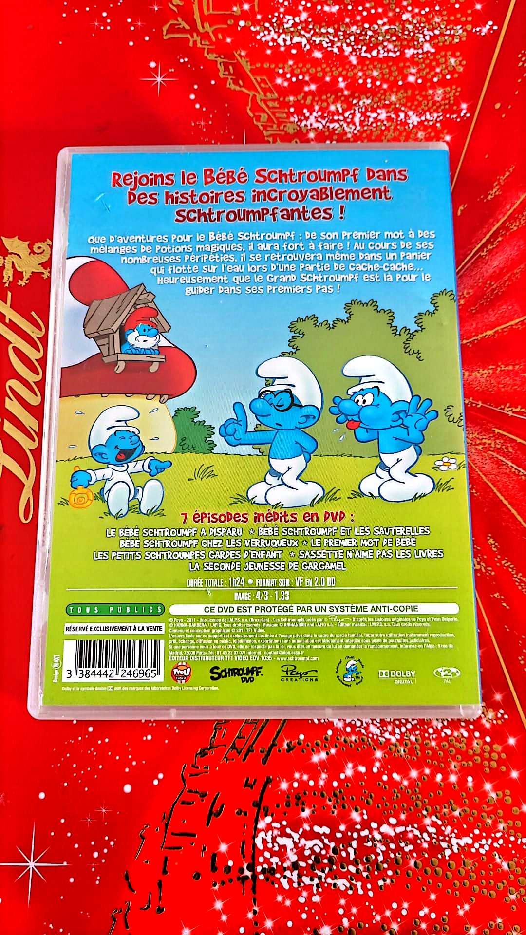 DVD : Allô Schtroumpfs ici bébé