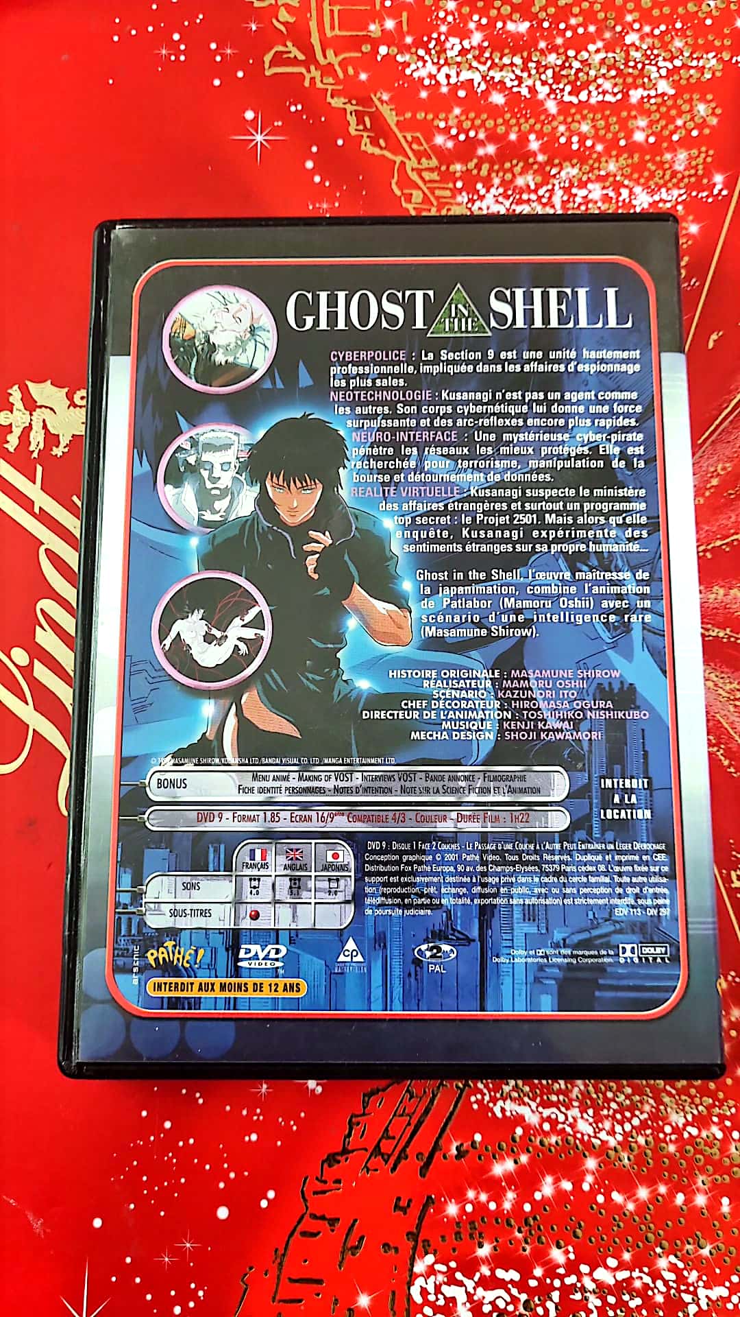 DVD Manga mania ghost in the Shell