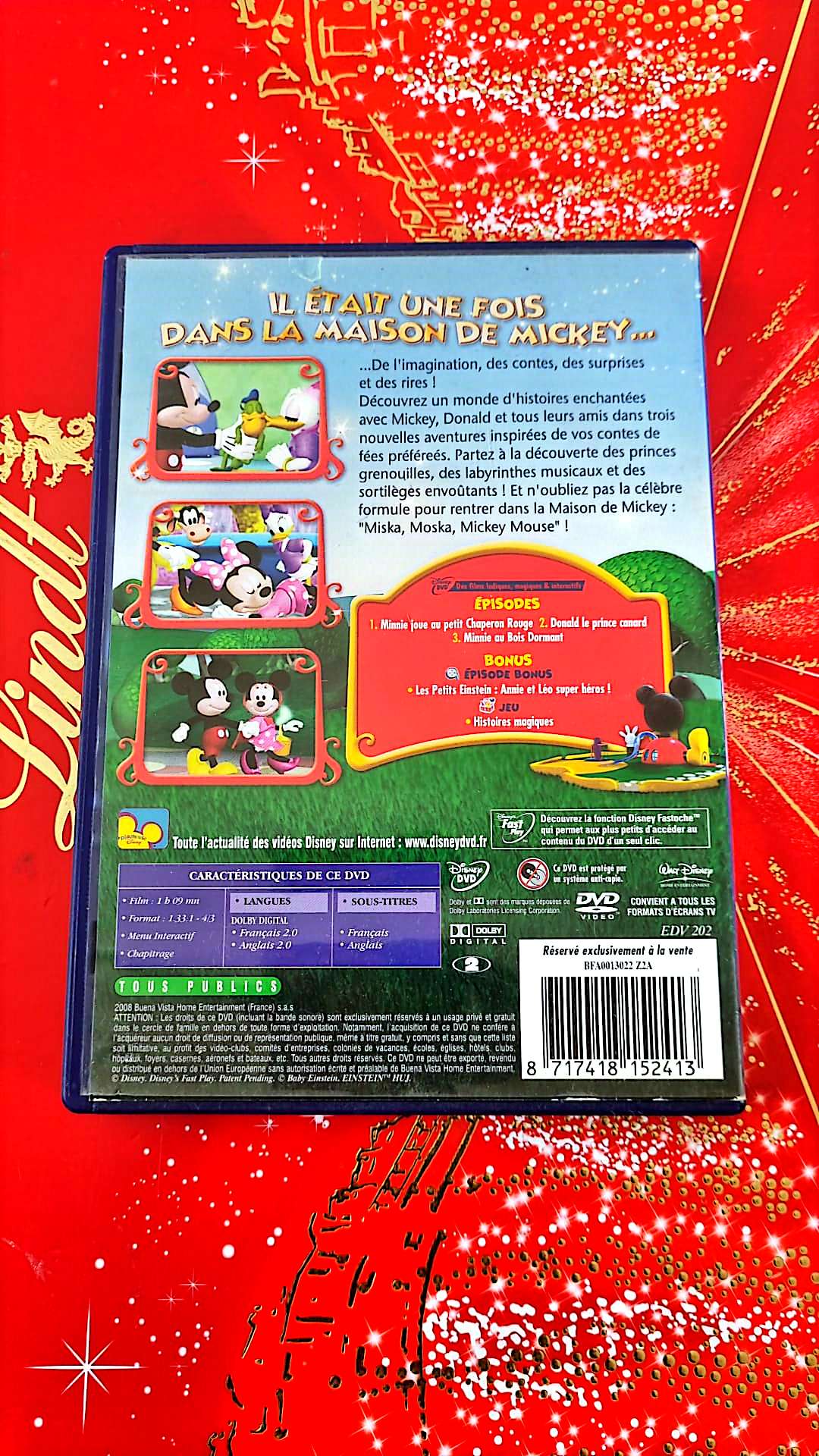 DVD : la maison de mickey conte et surprise