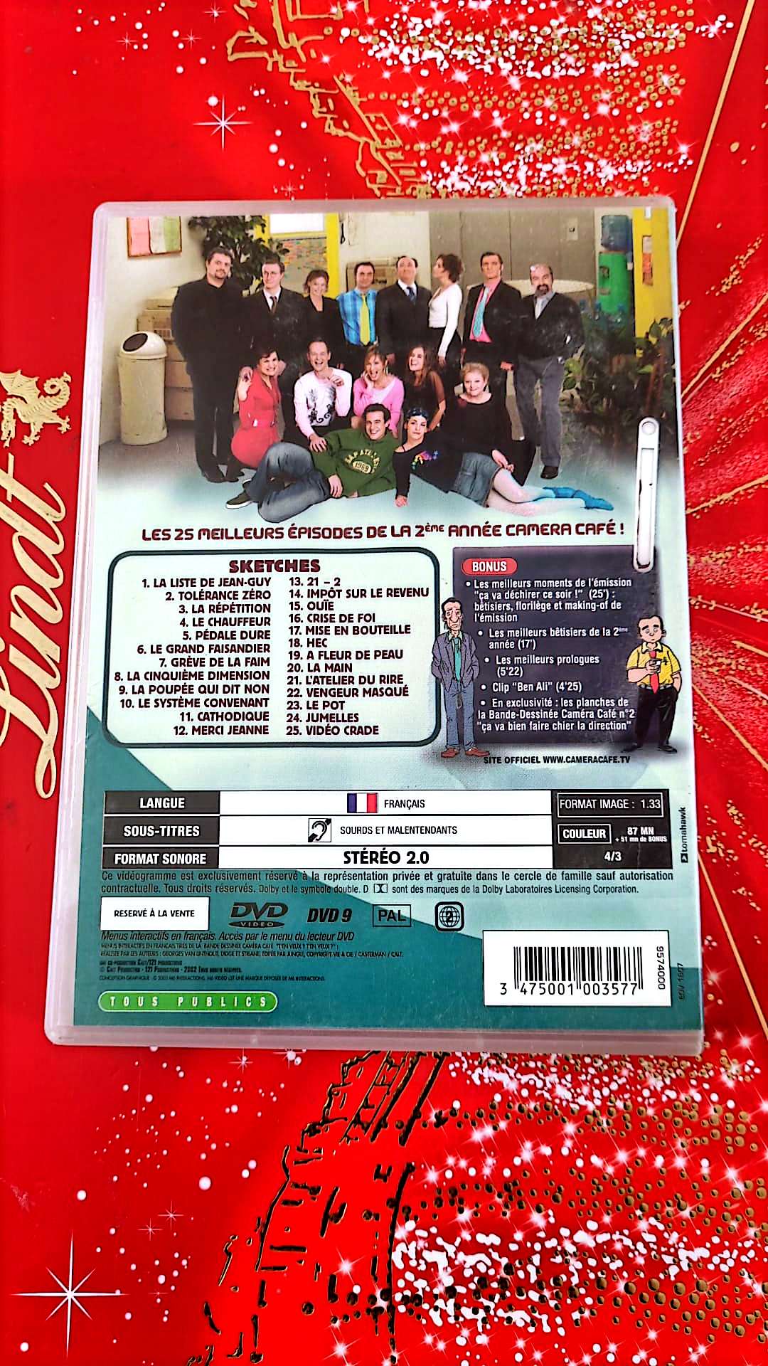 DVD : la crème de caméra café 2e année