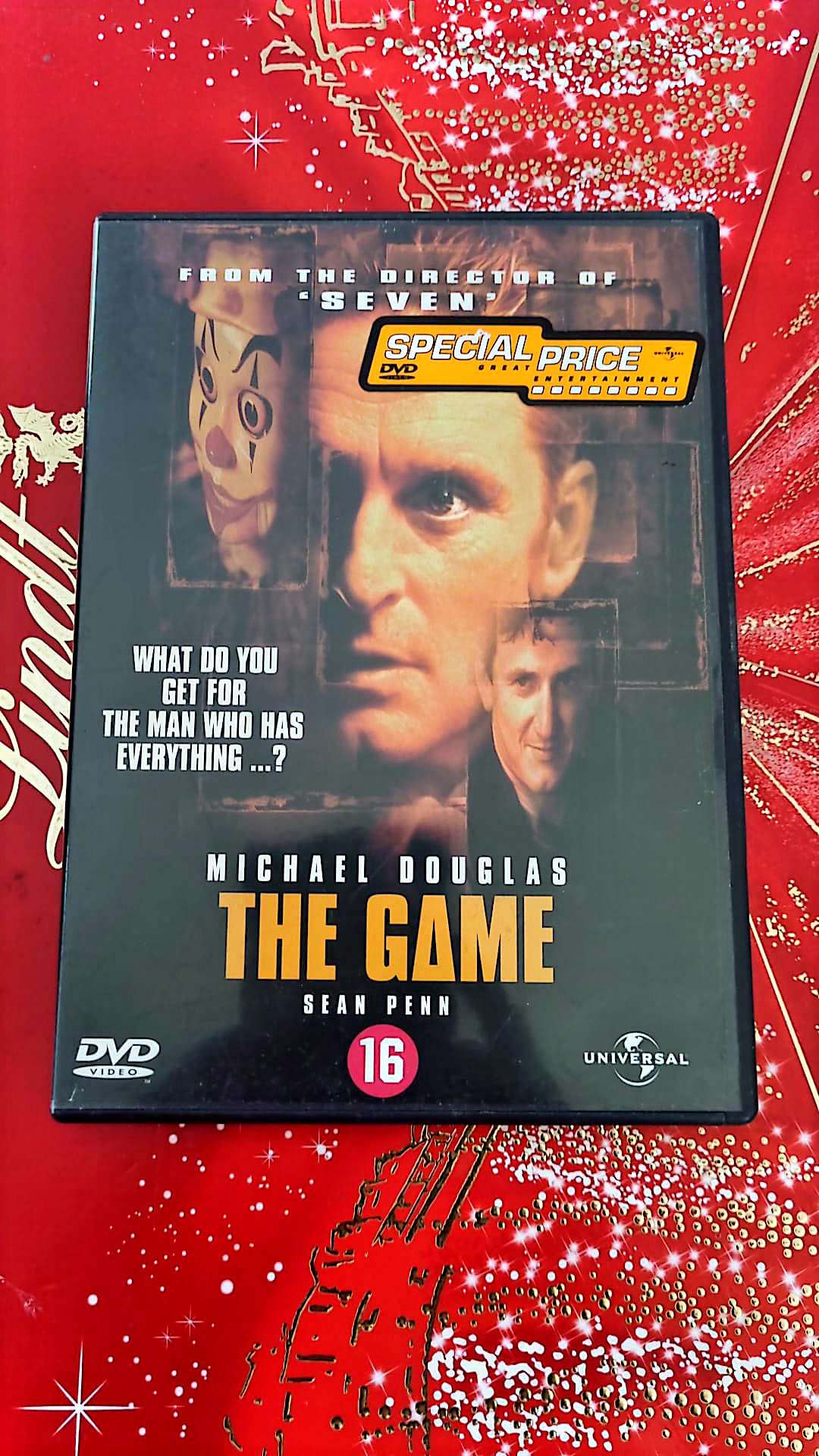 Dvd Michael Douglas The Game