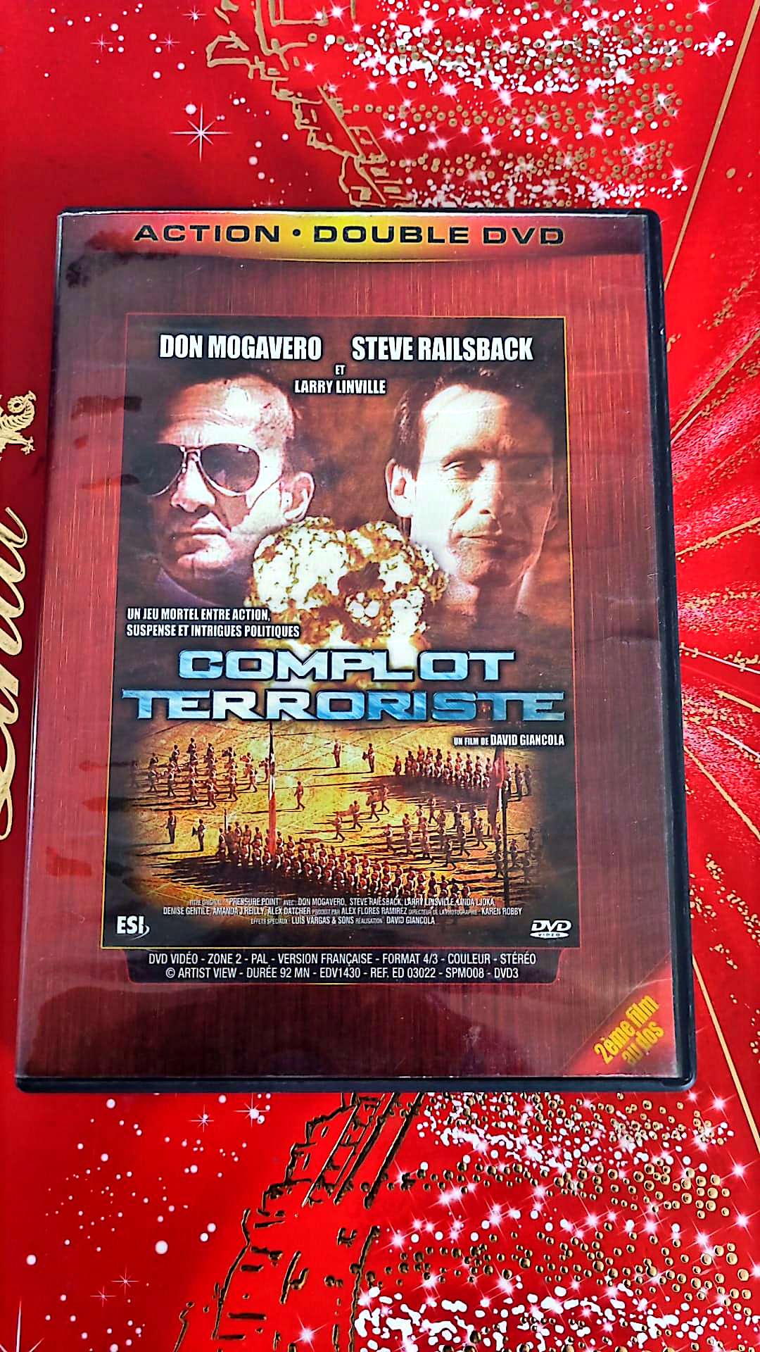 DVD Double Film – Complot Terroriste + Opération Delos