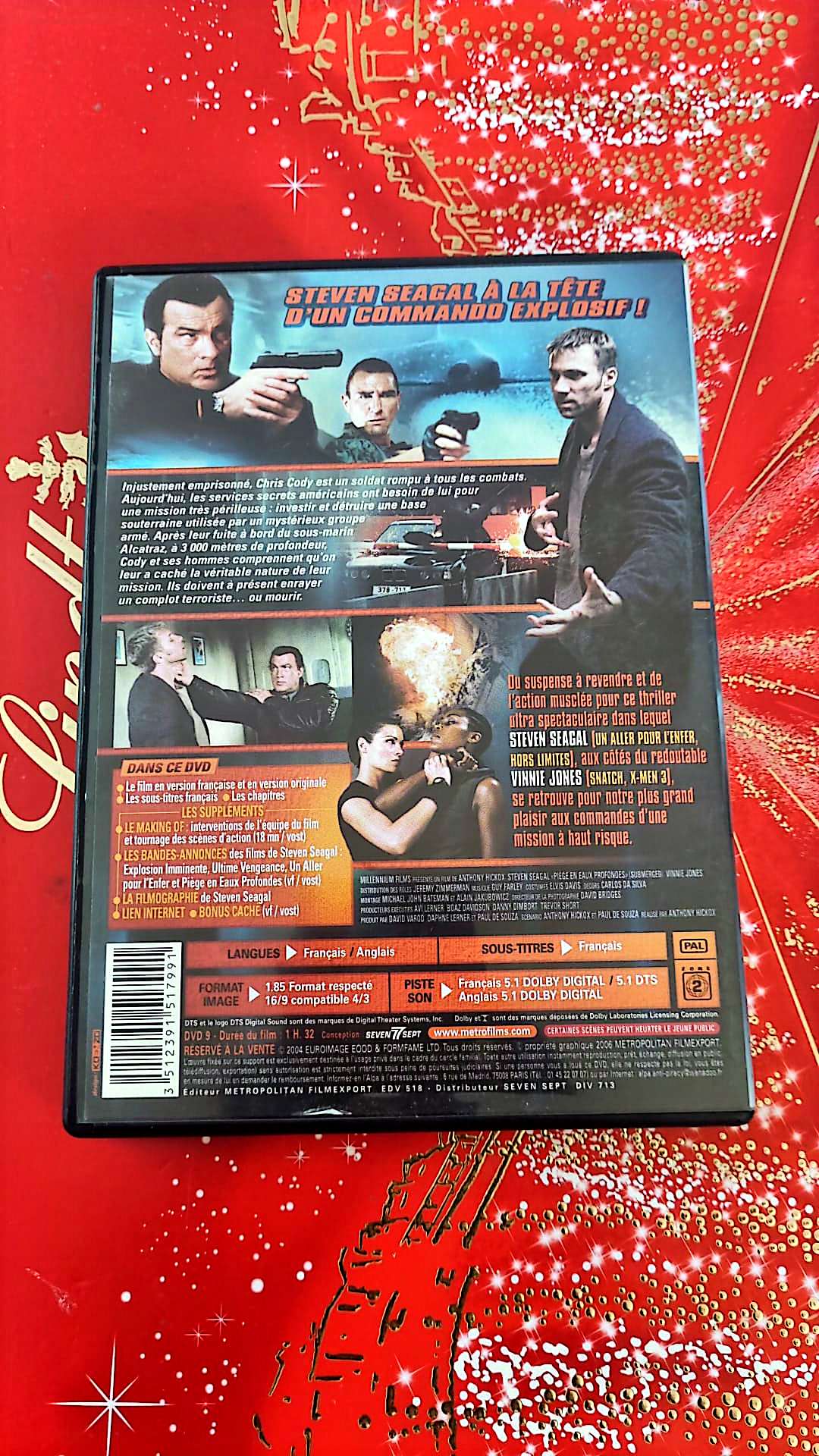 Dvd Piège En Eaux Profondes