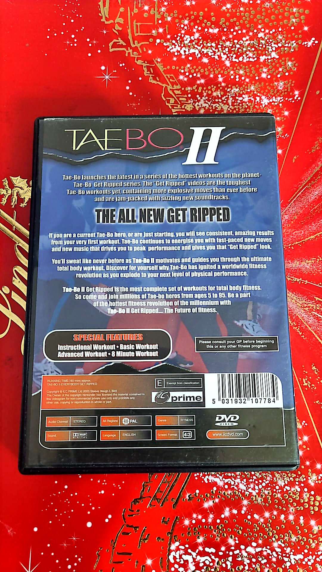 Dvd Taebo II The All New Get Ripped