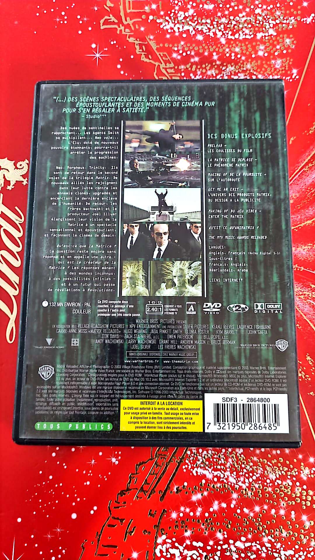 Dvd Matrix Reloaded