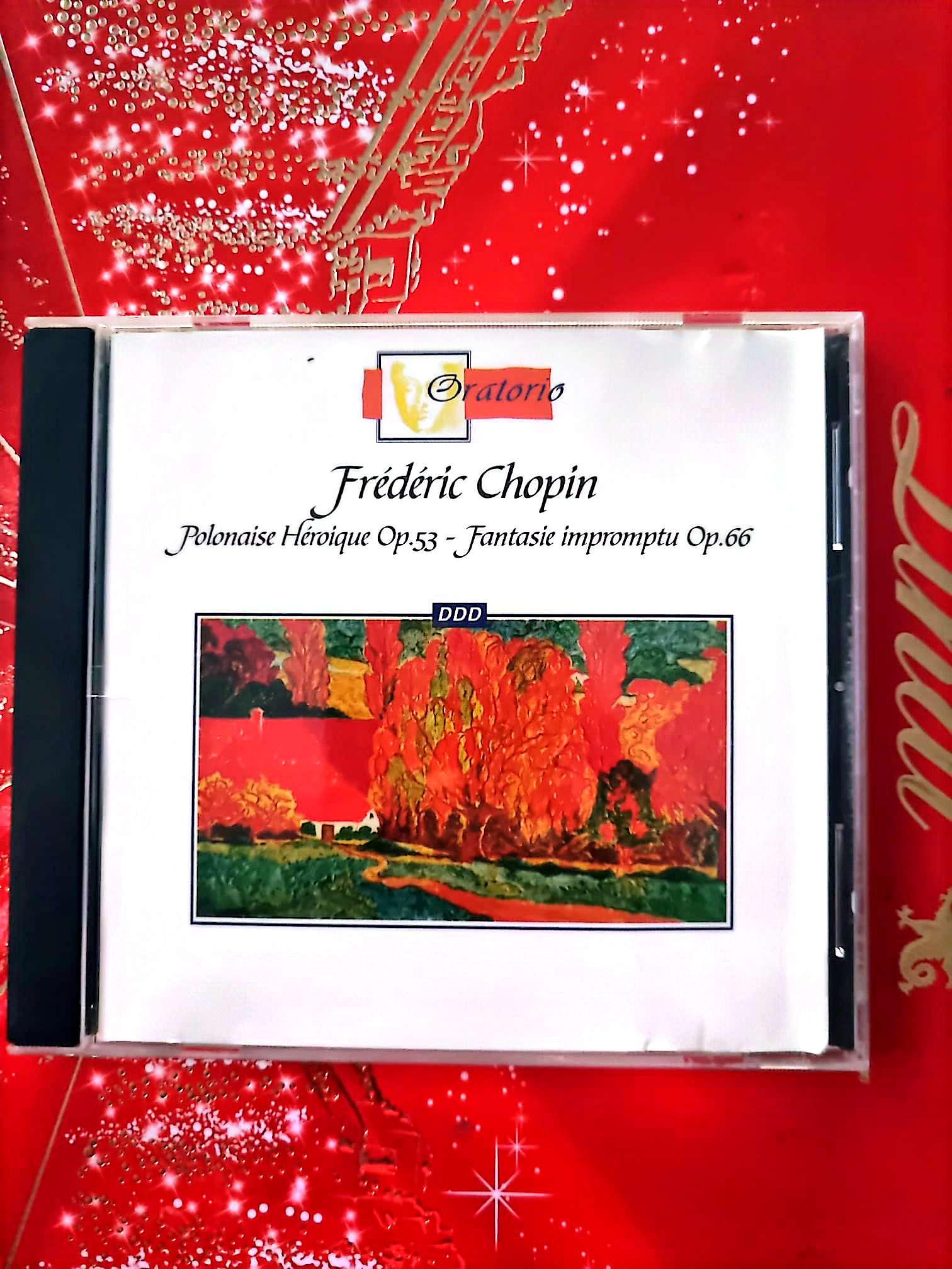 Frédéric Chopin – Polonaise Héroïque Op.53 – Fantaisie-Impromptu – CD Classique cd audio