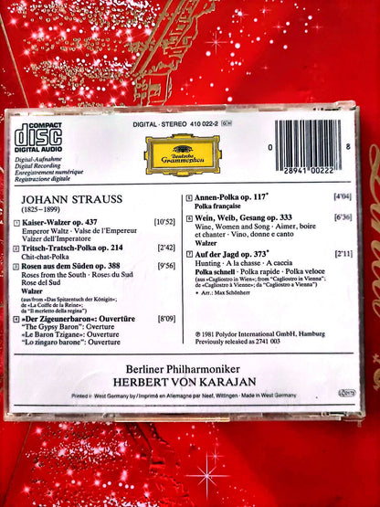Johann Strauss – Kaiser-Walzer / Emperor Waltz – Karajan – CD Classique cd audio