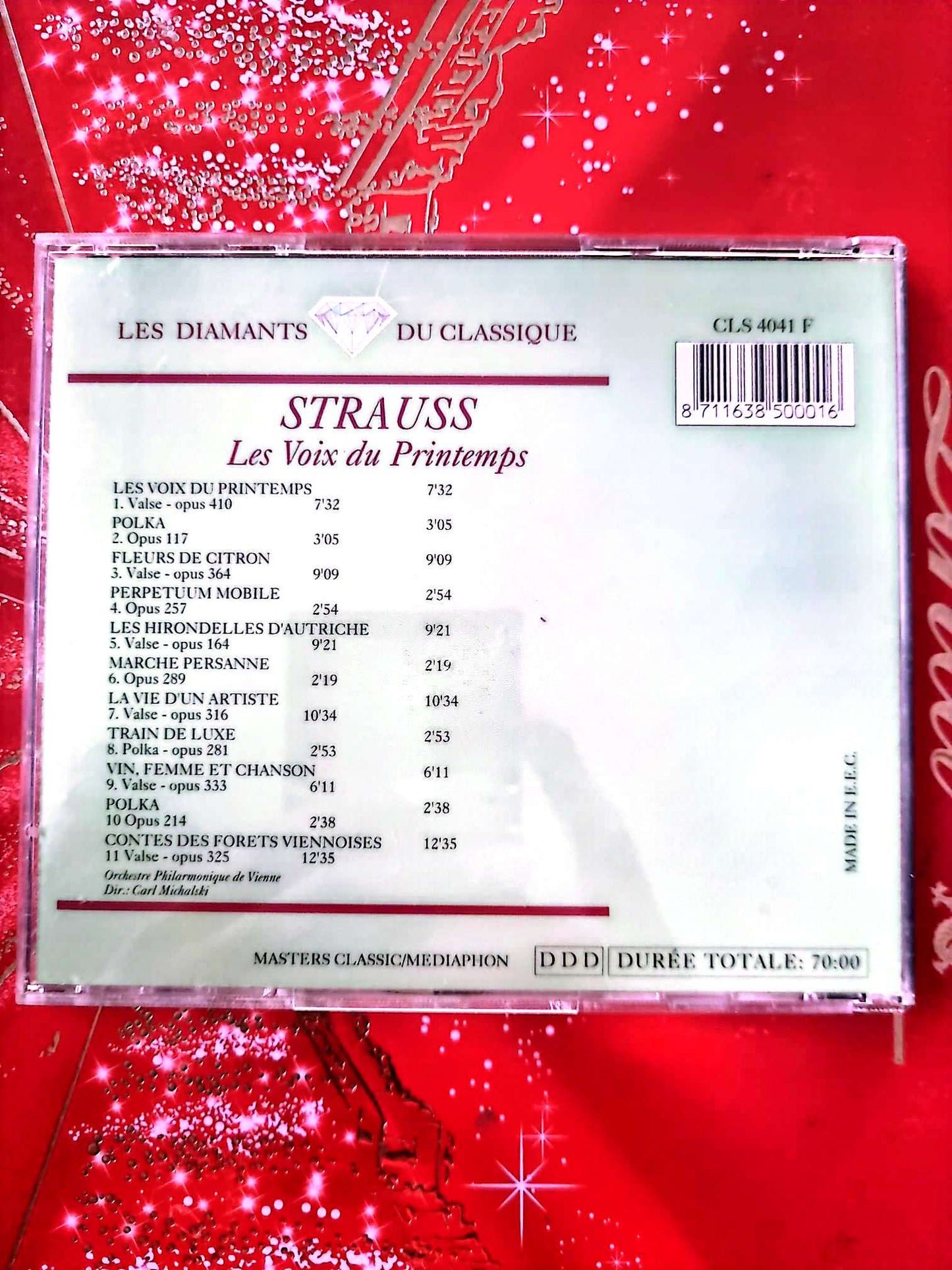 Strauss – Les Voix du Printemps – CD Musique Classique cd audio