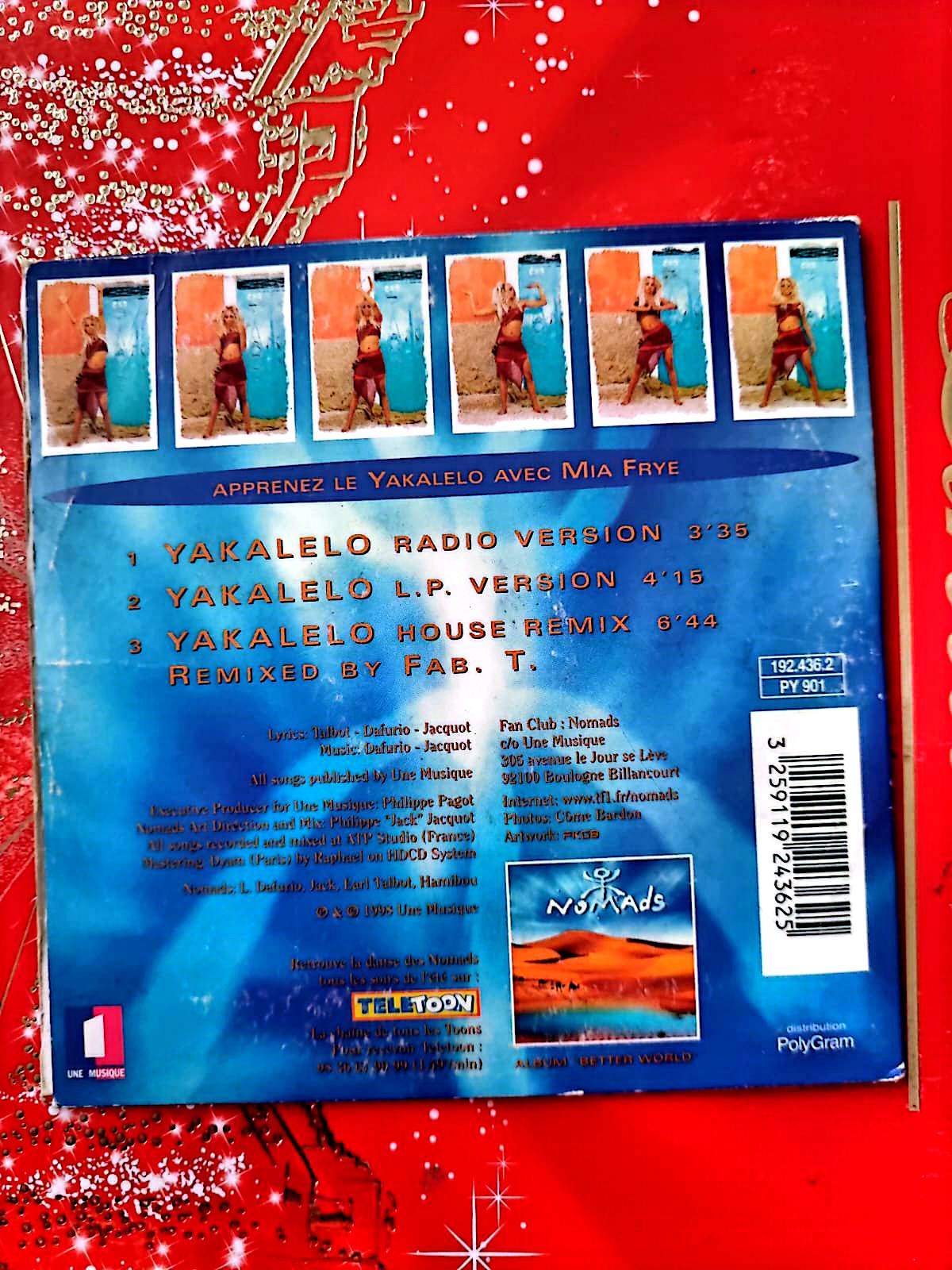 Nomads – Yakalelo – CD Single – Versions Remix cd single