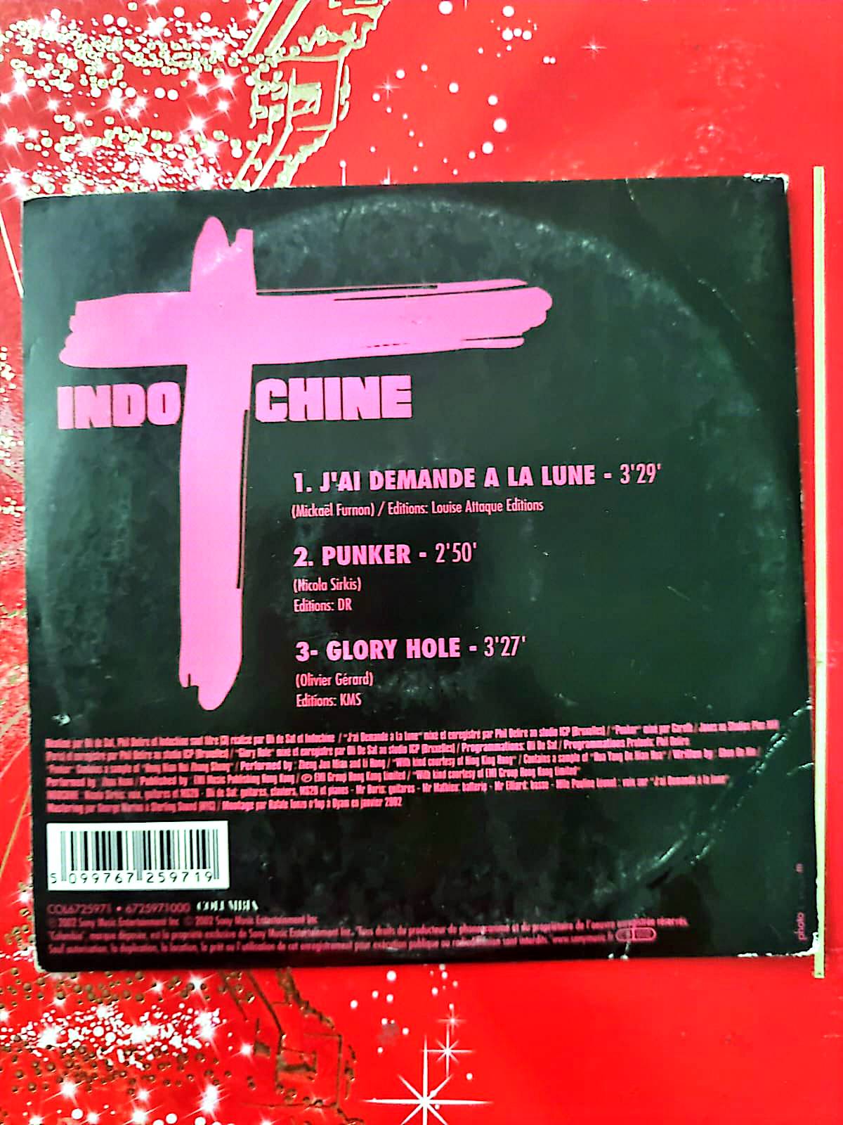 Indochine – J’ai Demandé à la Lune – CD Single cd single