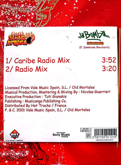 King Africa – La Bomba – CD Single – Remixes cd single