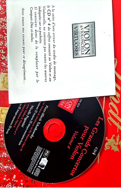 Les Plus Belles Œuvres pour Violon & Violoncelle – CD Classique – Volume 4 cd audio