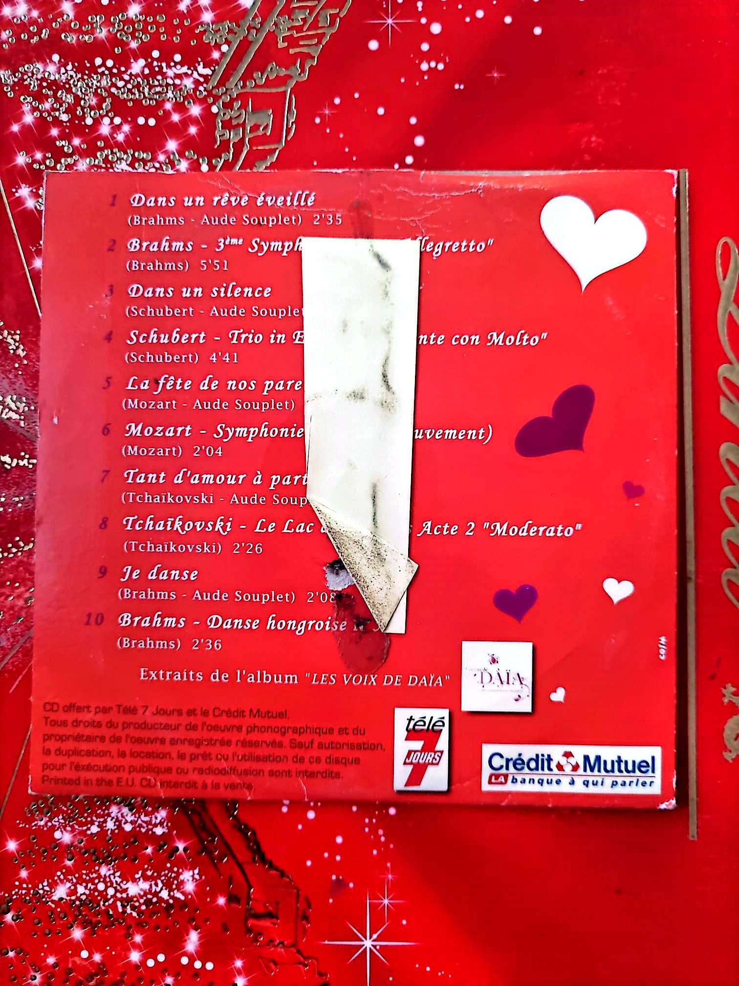 Les Classiques en Chansons – Mozart Brahms Tchaïkovski – CD cd audio