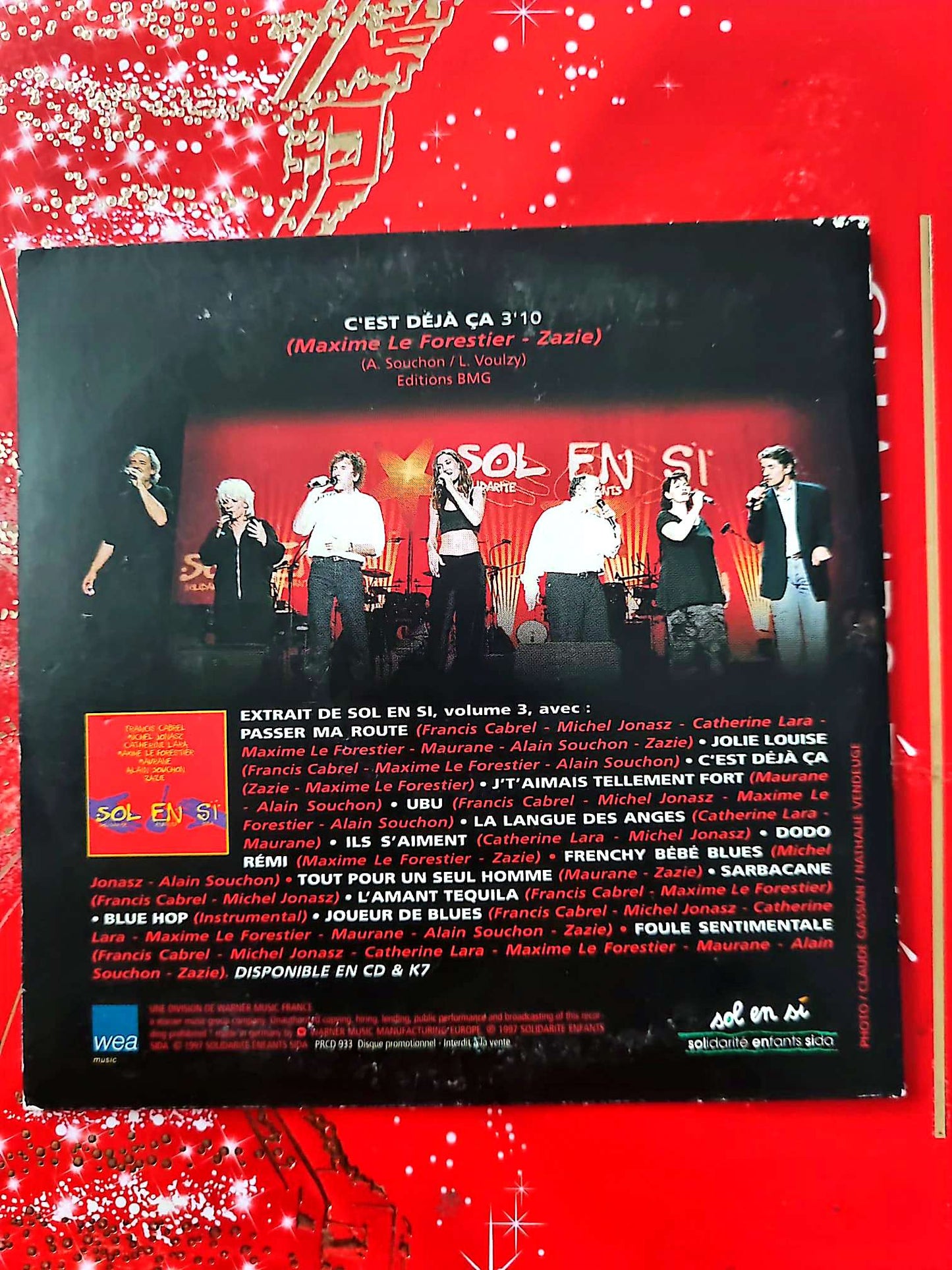 Maxime Le Forestier & Zazie – C’est Déjà Ça – CD Single – Sol En Si cd single