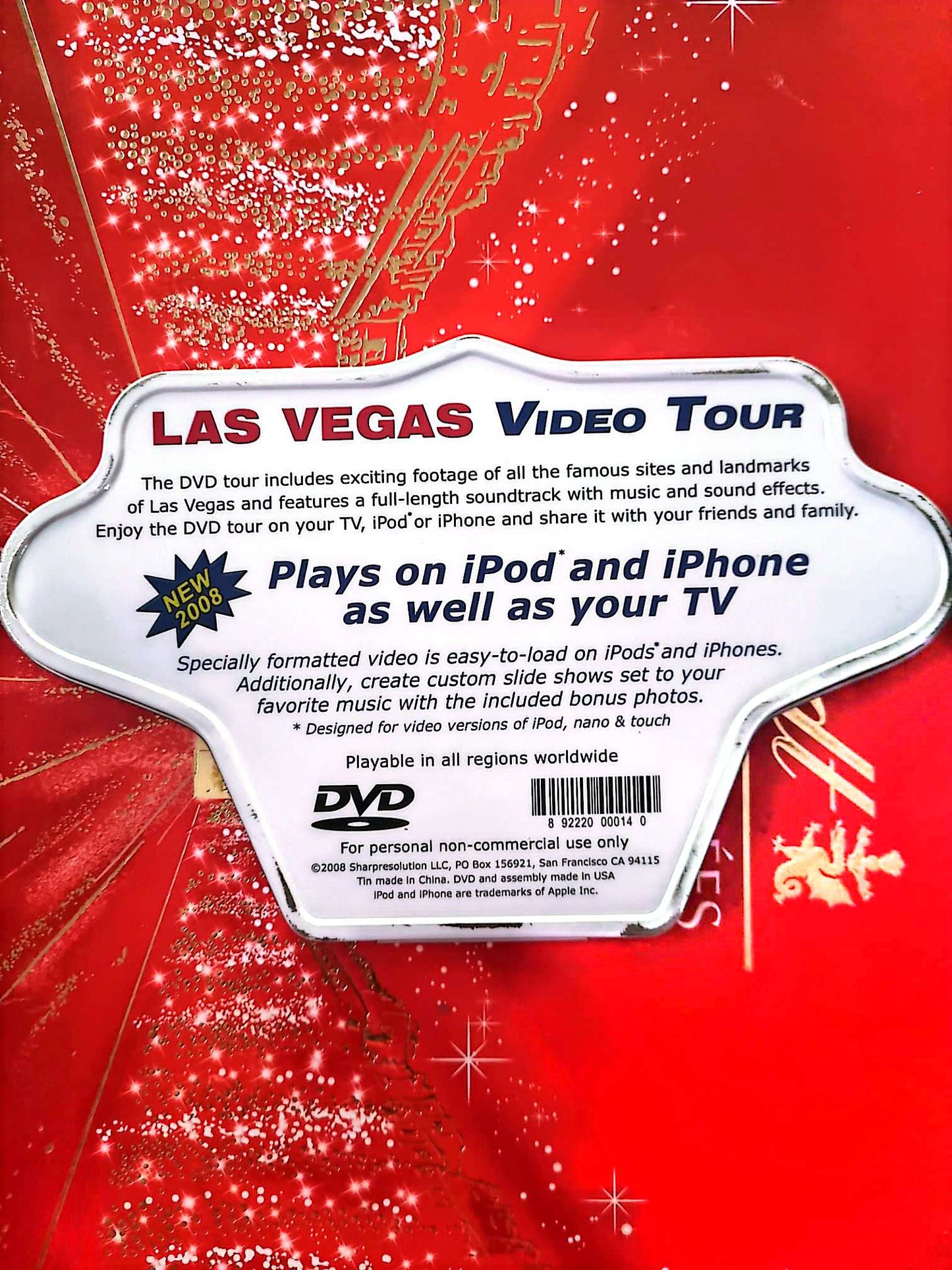 Las Vegas – Video Tour – DVD Documentaire Touristique dvd