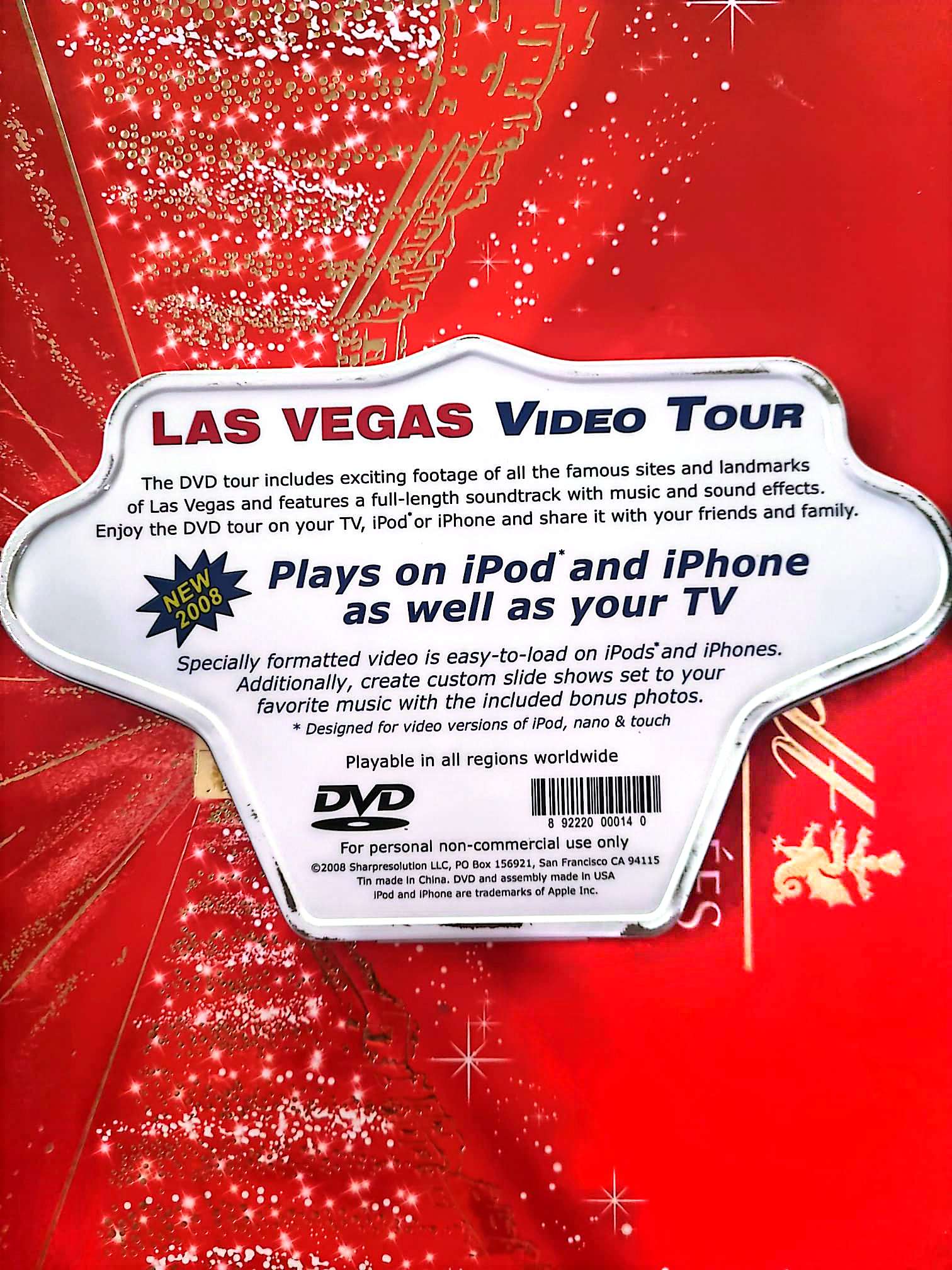Las Vegas – Video Tour – DVD Documentaire Touristique dvd