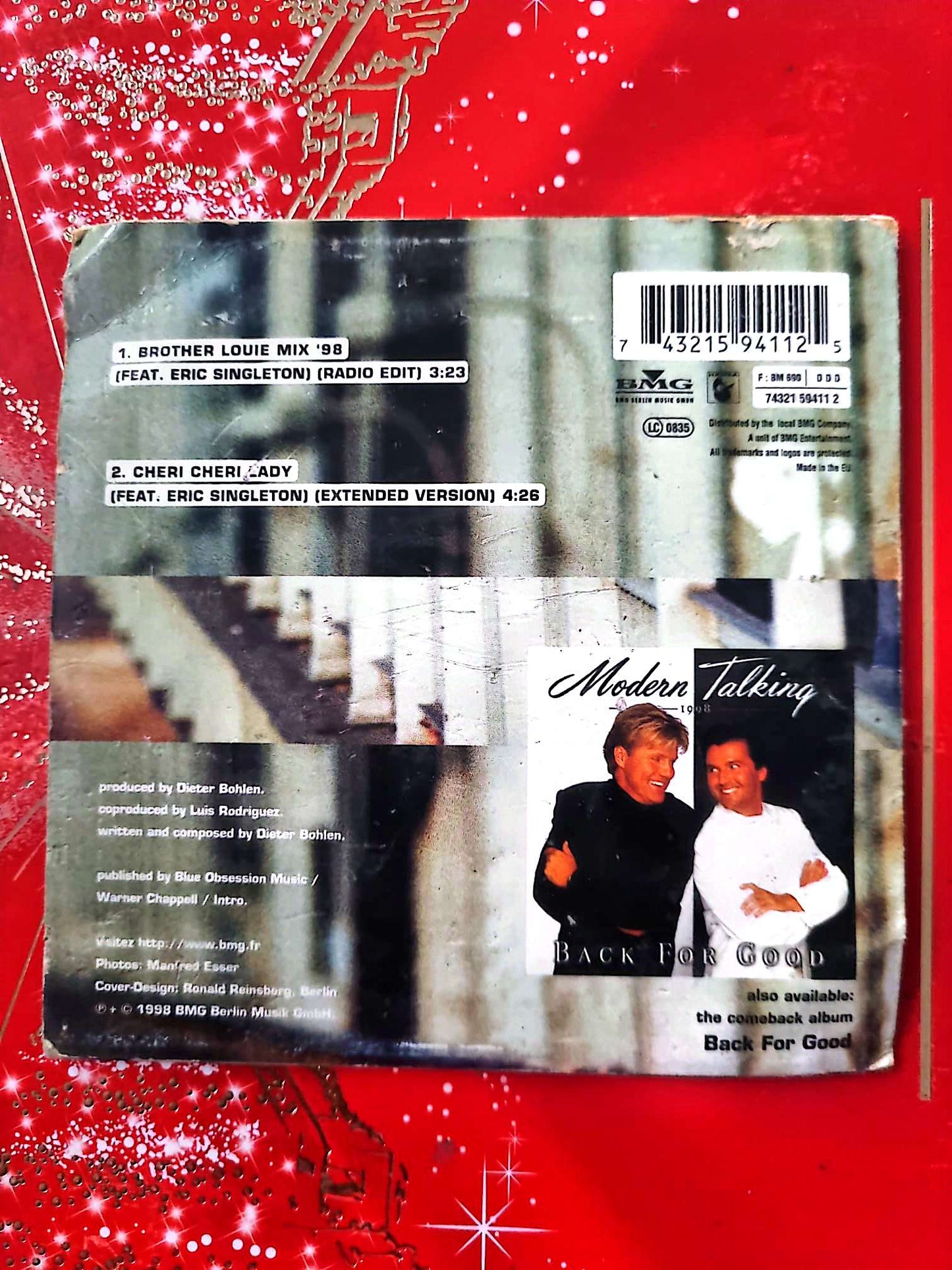 Modern Talking – Brother Louie ’98 – CD Single cd single