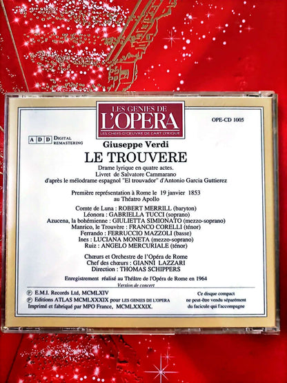 Giuseppe Verdi – Le Trouvère – Opéra – CD Classique cd audio